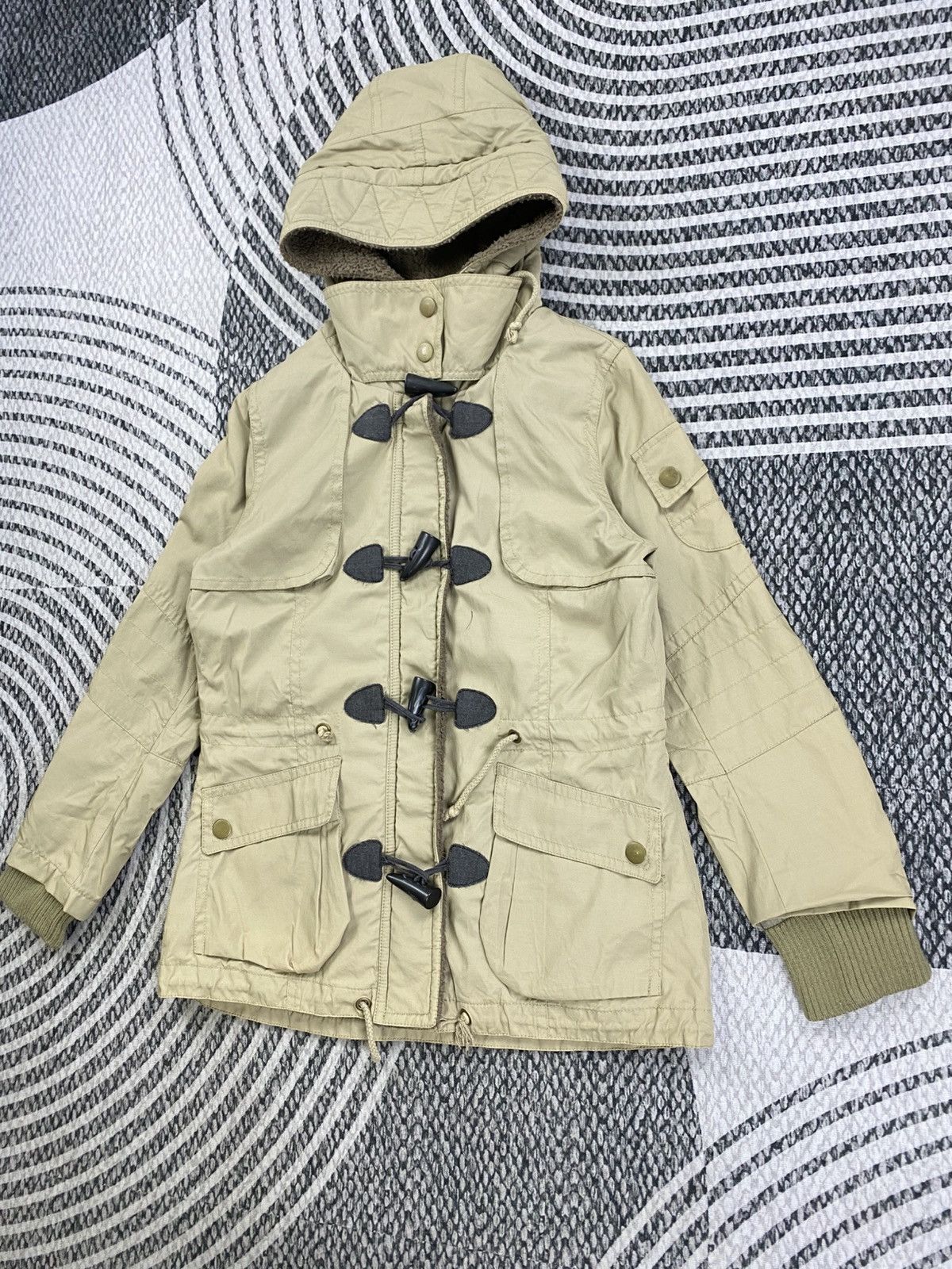 ATSURO TAYAMA Vintage Atsuro Tayama Duffle Coat Hoodie Jacket Size M / US 6-8 / IT 42-44 - 4 Thumbnail