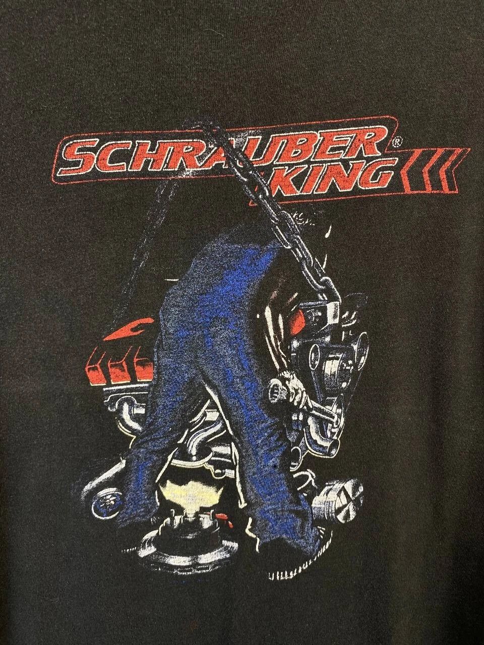 Other Vintage Rare Racing T-Shirt Moto “Schrauber King” Size L Size US L / EU 52-54 / 3 - 2 Thumbnail