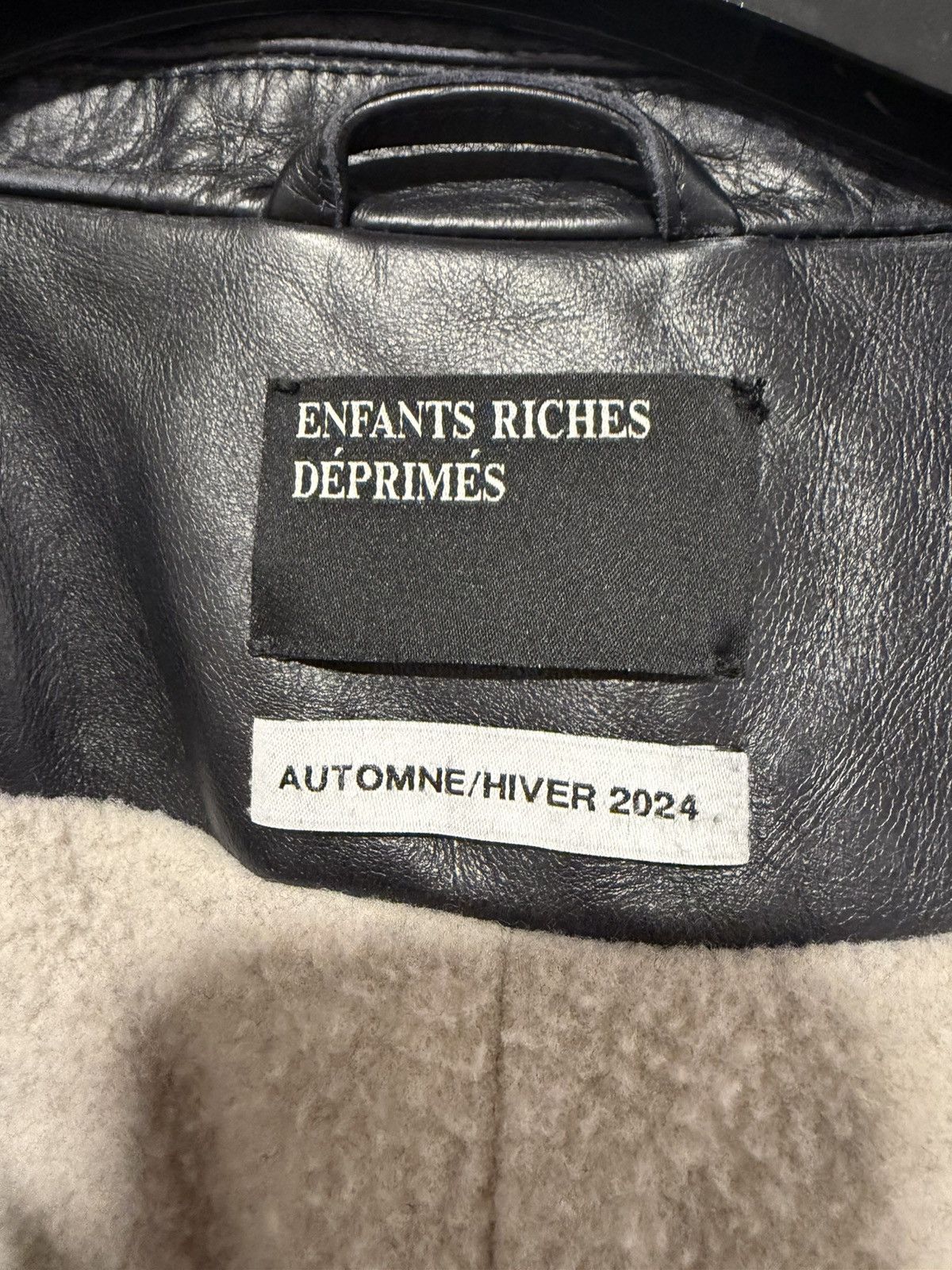 Enfants Riches Deprimes Enfants Riches Deprimes Leather Trench Coat Black Size US XL / EU 56 / 4 - 3 Thumbnail