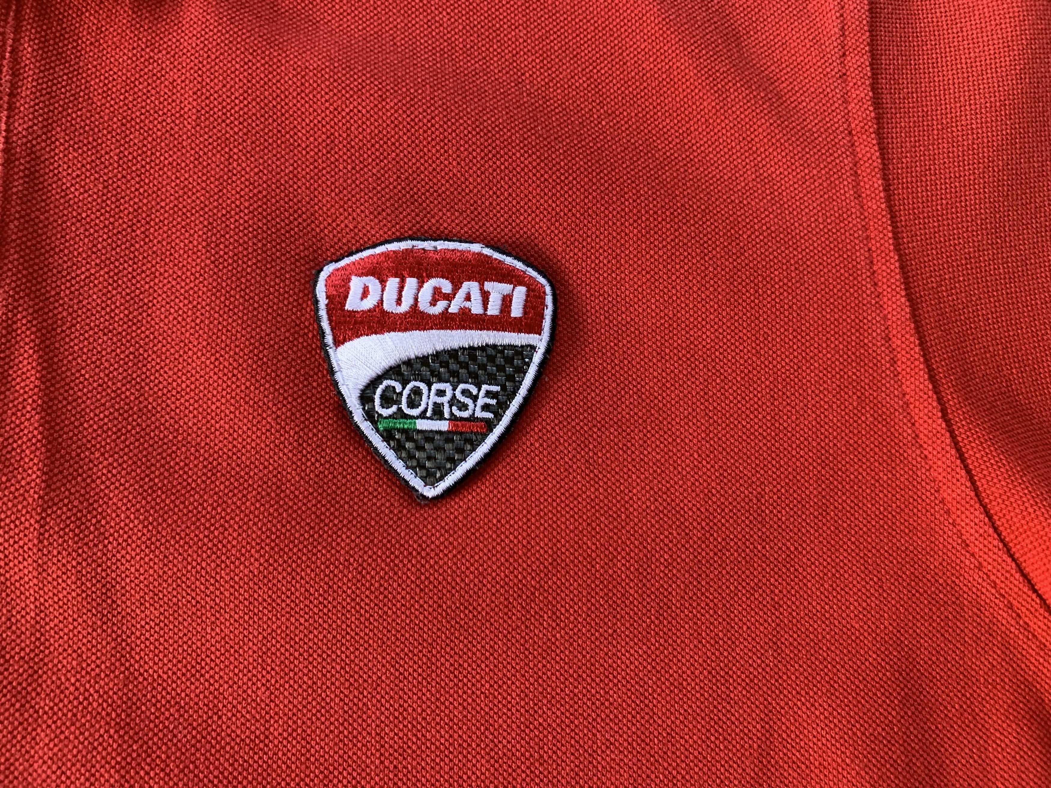 Ducati Original Ducati DC Basic Men's Red Polo Shirt Size US L / EU 52-54 / 3 - 5 Thumbnail
