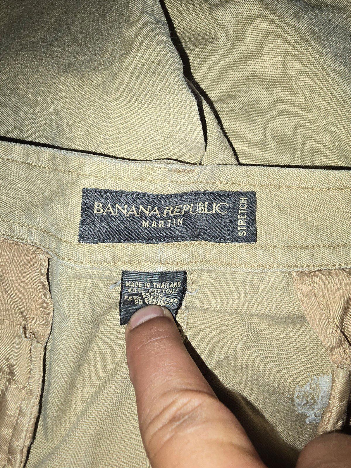 Banana Republic BANANA REPUBLIC MARTIN FIT STRETCH BEIGE PANTS, WOMEN'S 4 Size 27" / US 4 / IT 40 - 3 Thumbnail