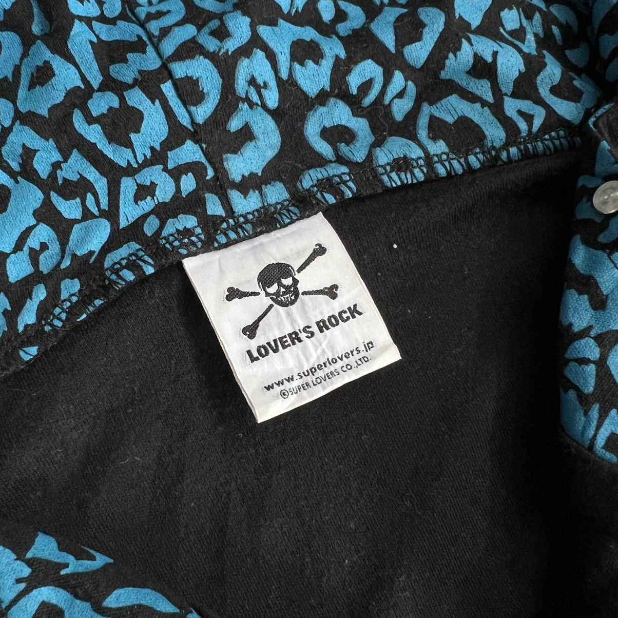 If Six Was Nine 2000s Oversize Lovers Rock Vkei Style Skull Zip Hoodie Size US L / EU 52-54 / 3 - 7 Thumbnail