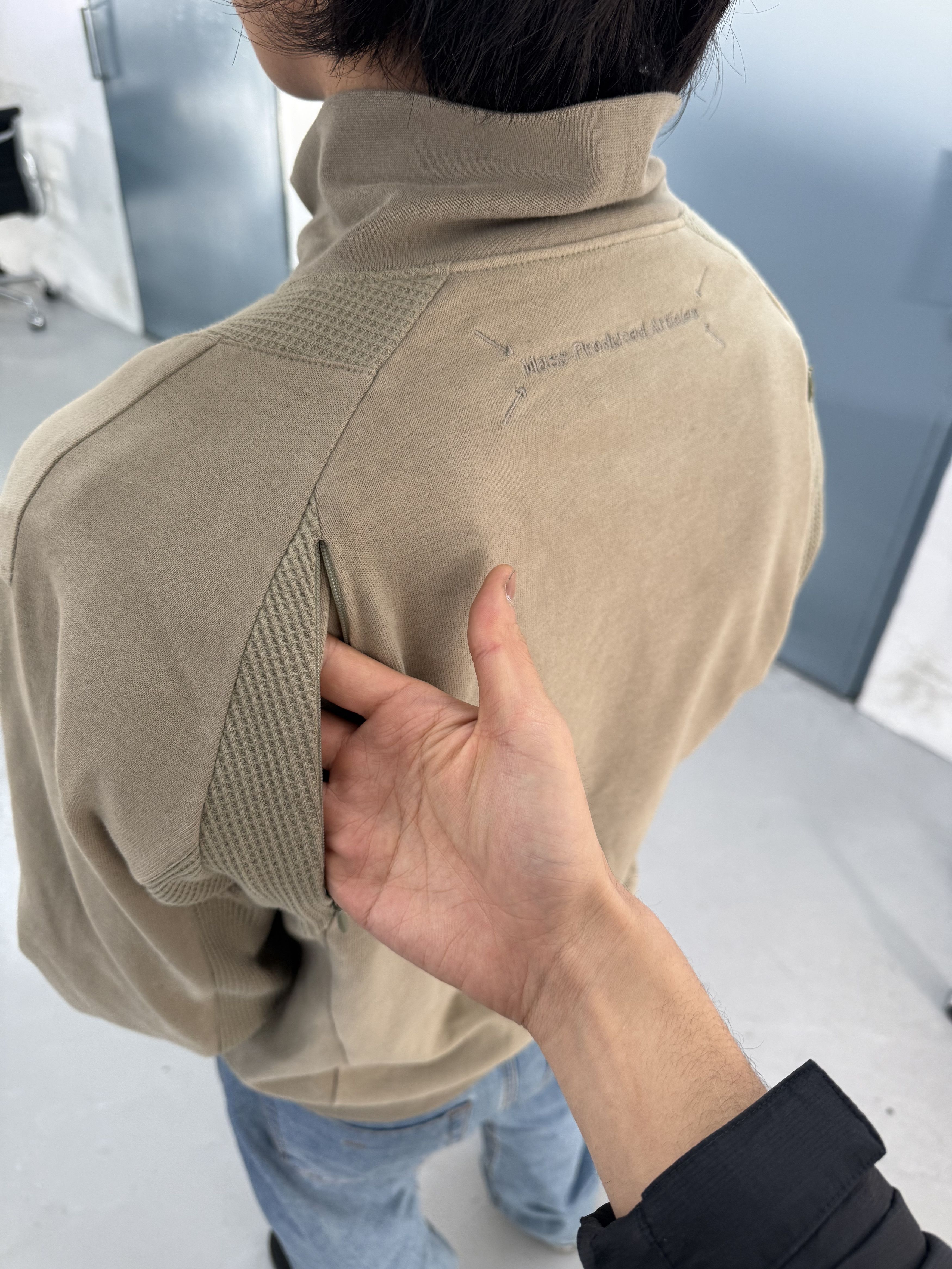 Other MPa CONTRAST ZIPPED JACKET (KHAKI) , PLASTICPRODUCT Size US M / EU 48-50 / 2 - 1 Thumbnail