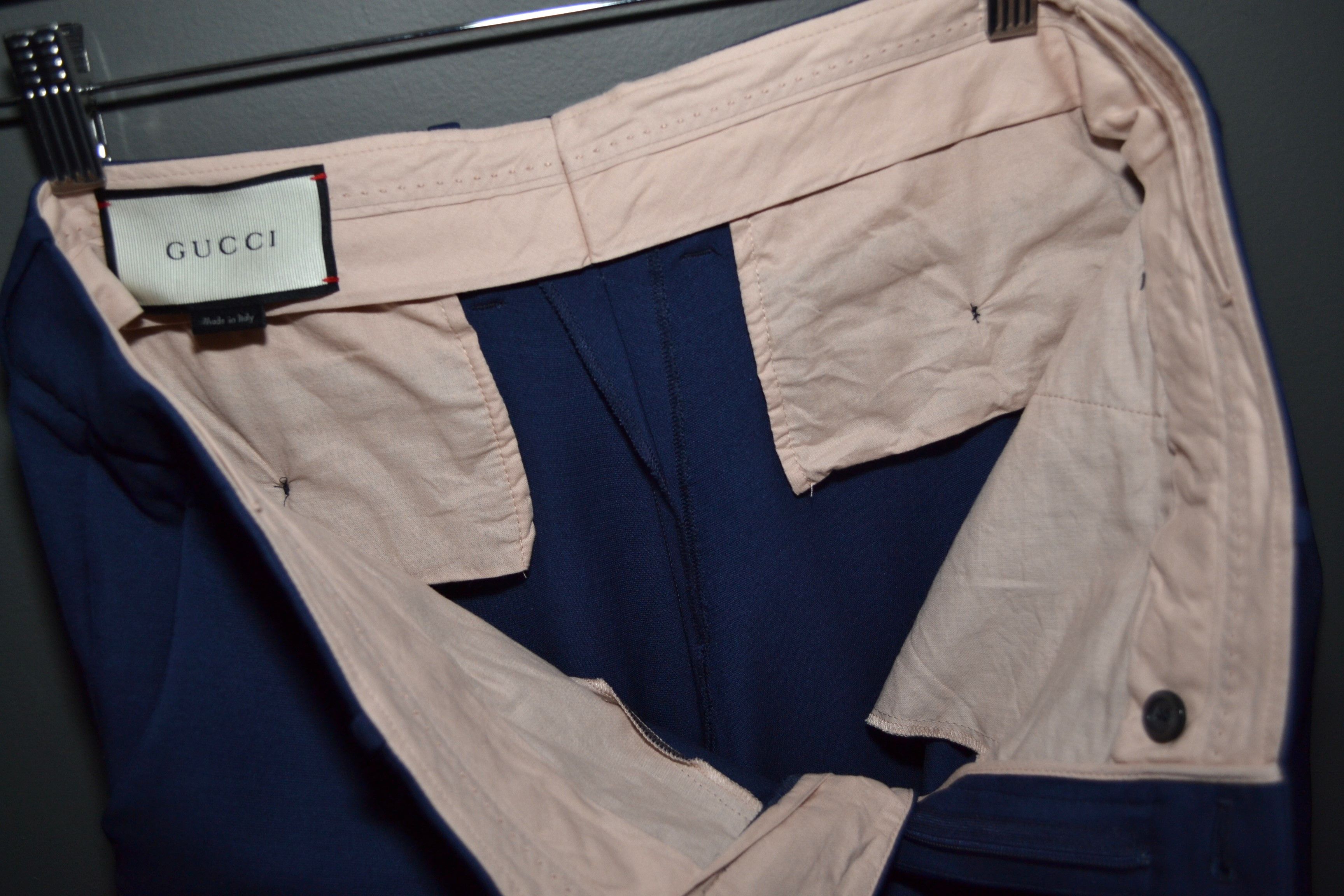 Gucci Gucci 46 Size Silk Wool Trousers Pants Bootcut Size 32" / US 10 / IT 46 - 13 Thumbnail