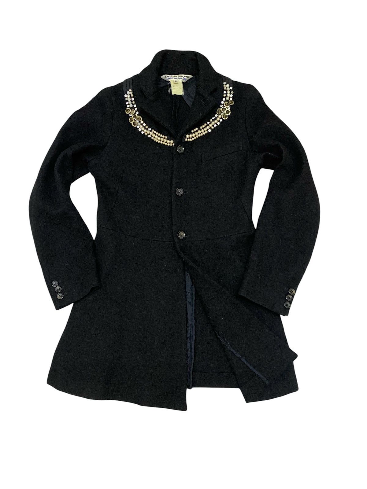 Comme des Garcons Comme Des Garcons W8J001 Wool Jacket Size S / US 4 / IT 40 - 1 Thumbnail