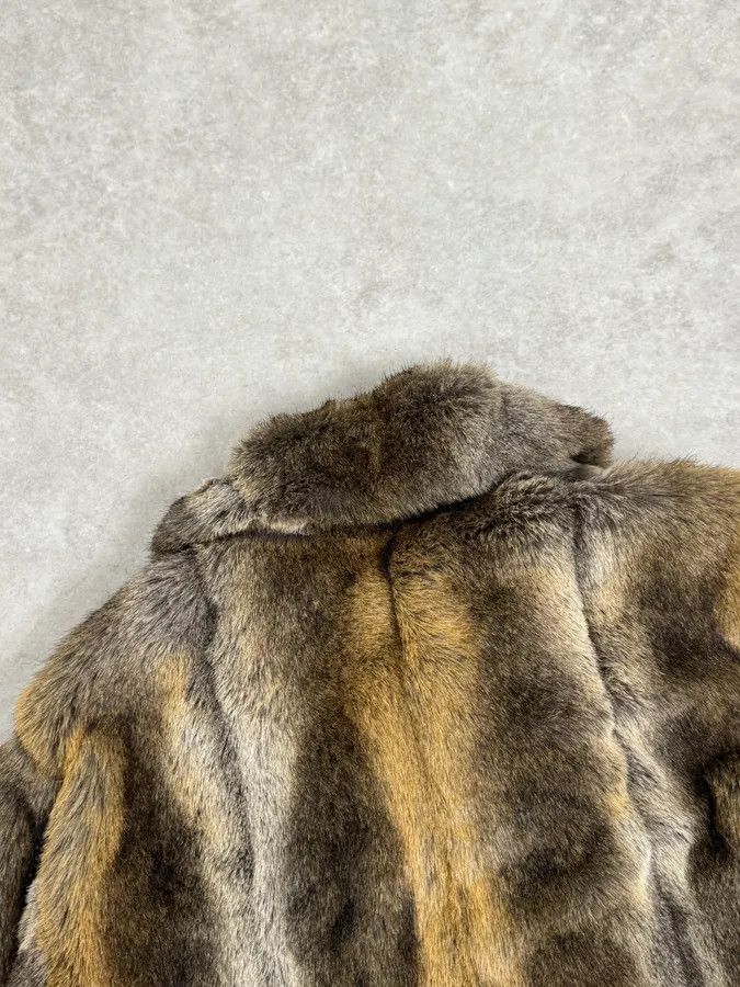 Emporio Armani AW2002 Emporio Armani Faux Fur Cozy Jacket Size S / US 4 / IT 40 - 7 Thumbnail
