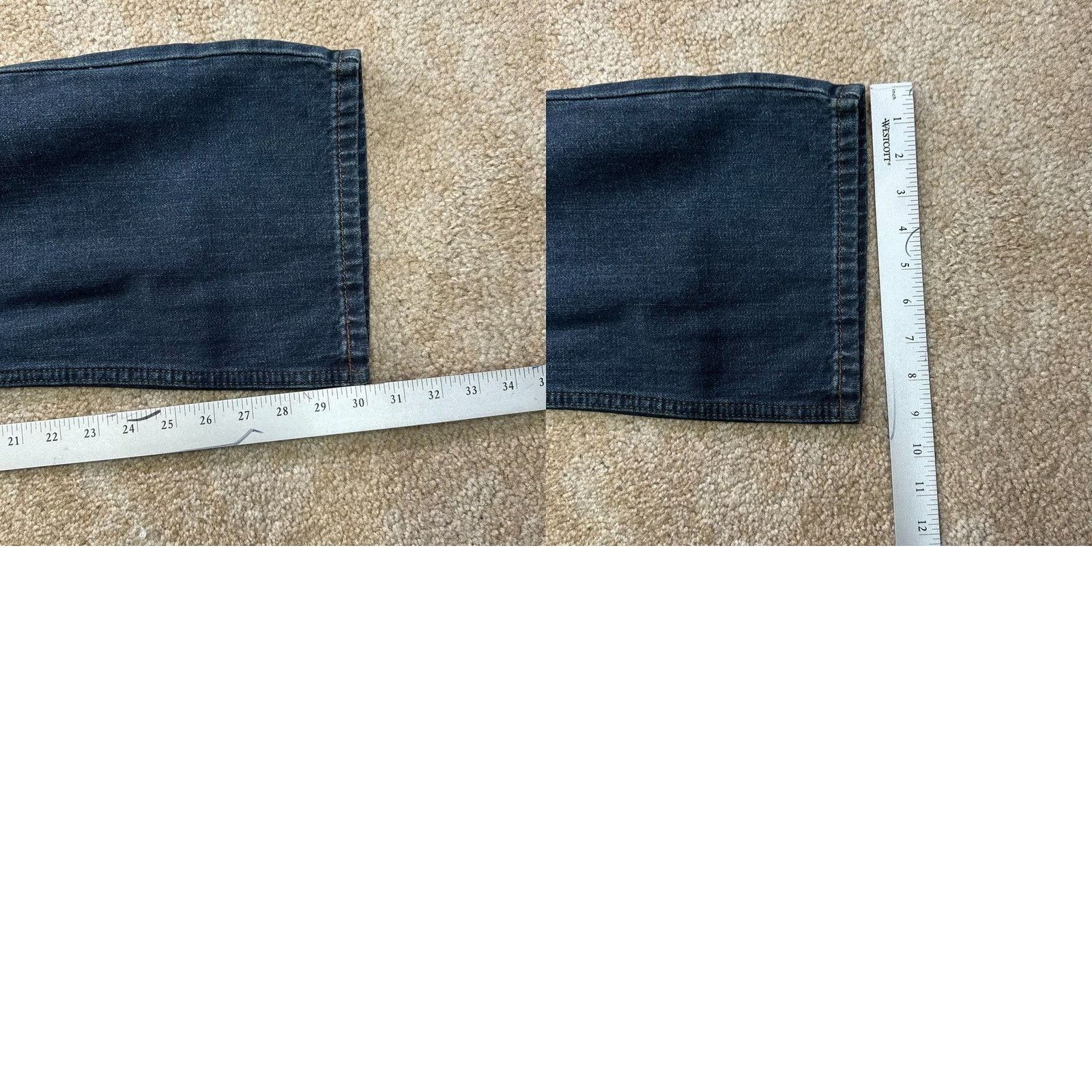Levi's Levi's 527 Jeans Mens 36x30 Bootcut Slim Denim Blue 5-Pocket Zip Zipper Button Vintage New Size US 36 / EU 52 - 9 Thumbnail