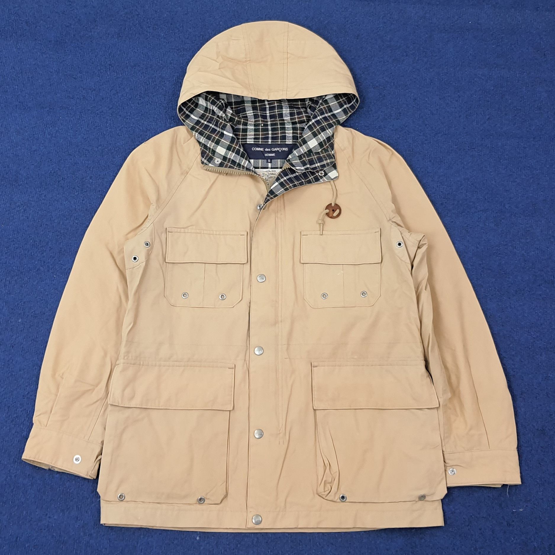 Comme des Garcons Homme Vintage Comme Des Garcons Homme Designer Jacket C240N9 Size US M / EU 48-50 / 2 - 1 Thumbnail