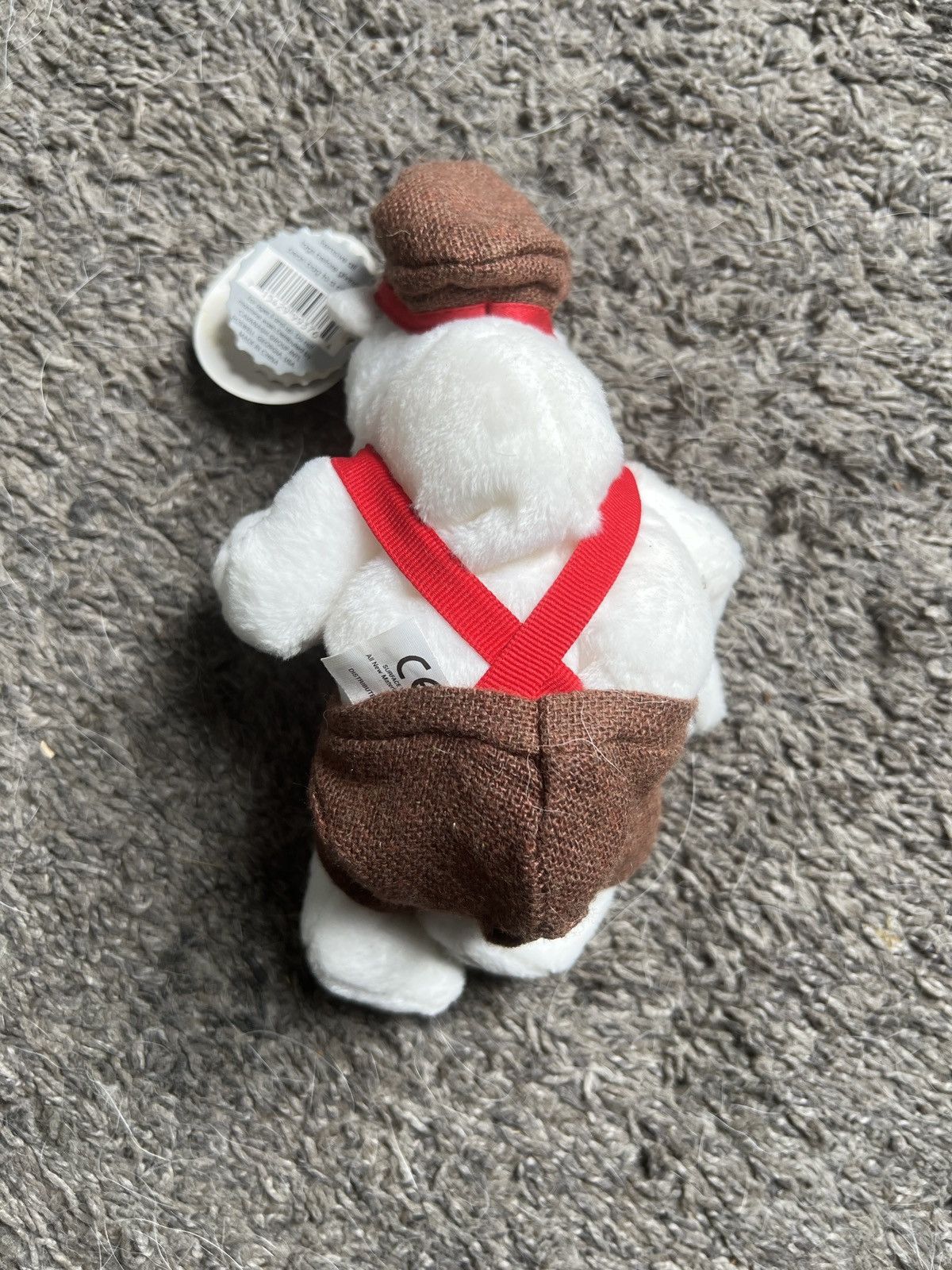Coca Cola 1999 Coca-Cola Polar Bear In Suspenders Bean Bag Plush Size ONE SIZE - 2 Thumbnail