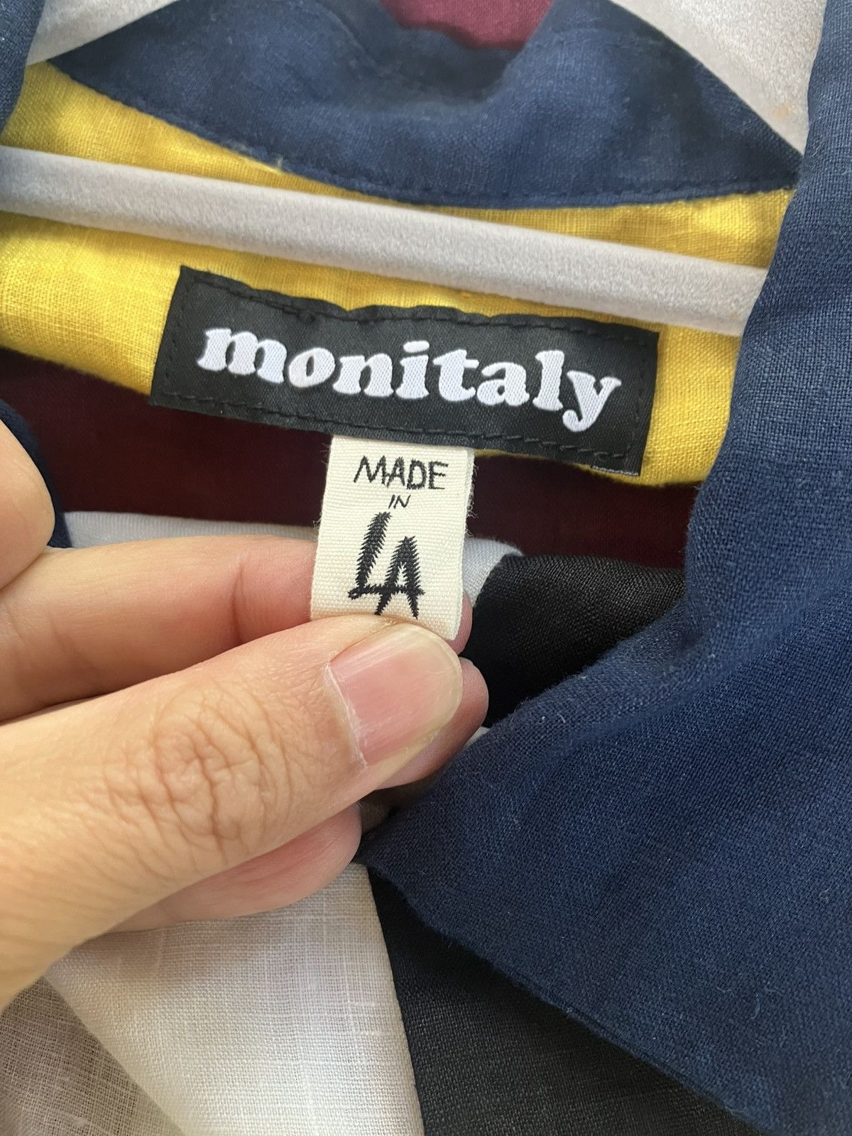 Monitaly Monitaly linen shirt Size US M / EU 48-50 / 2 - 2 Thumbnail