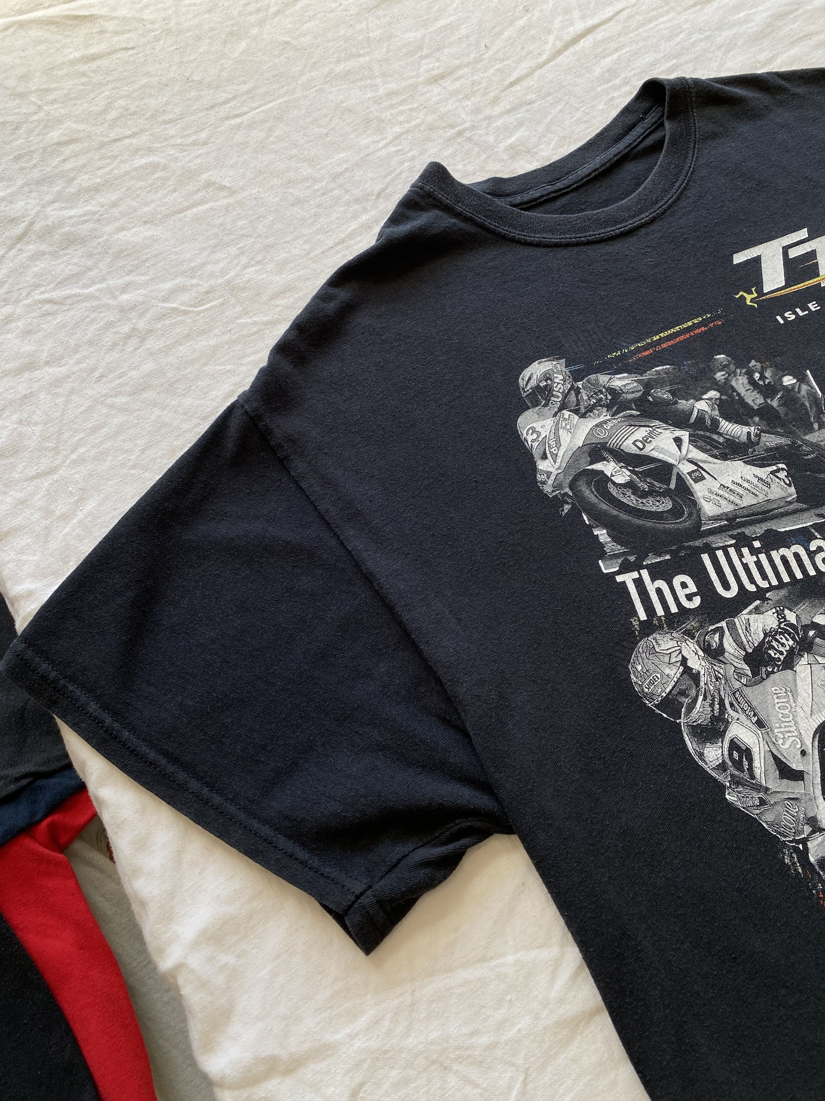Vintage TT Isle Of Man Vintage 2000s The Ultimate Moto Racing Tee Size US L / EU 52-54 / 3 - 10 Thumbnail
