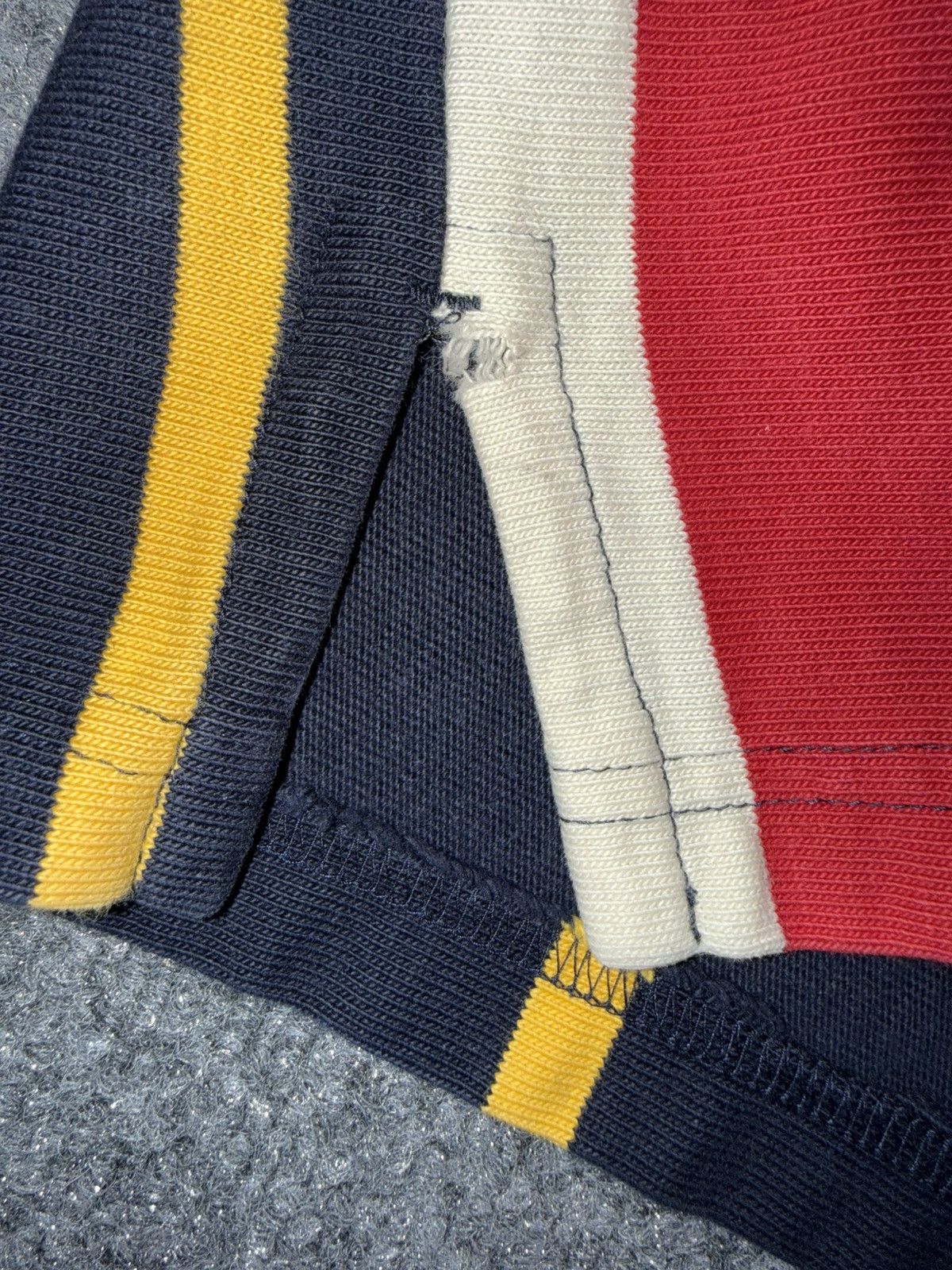 Polo Ralph Lauren Vintage Polo Ralph Lauren Striped Rugby Shirt XL Size US XL / EU 56 / 4 - 7 Thumbnail