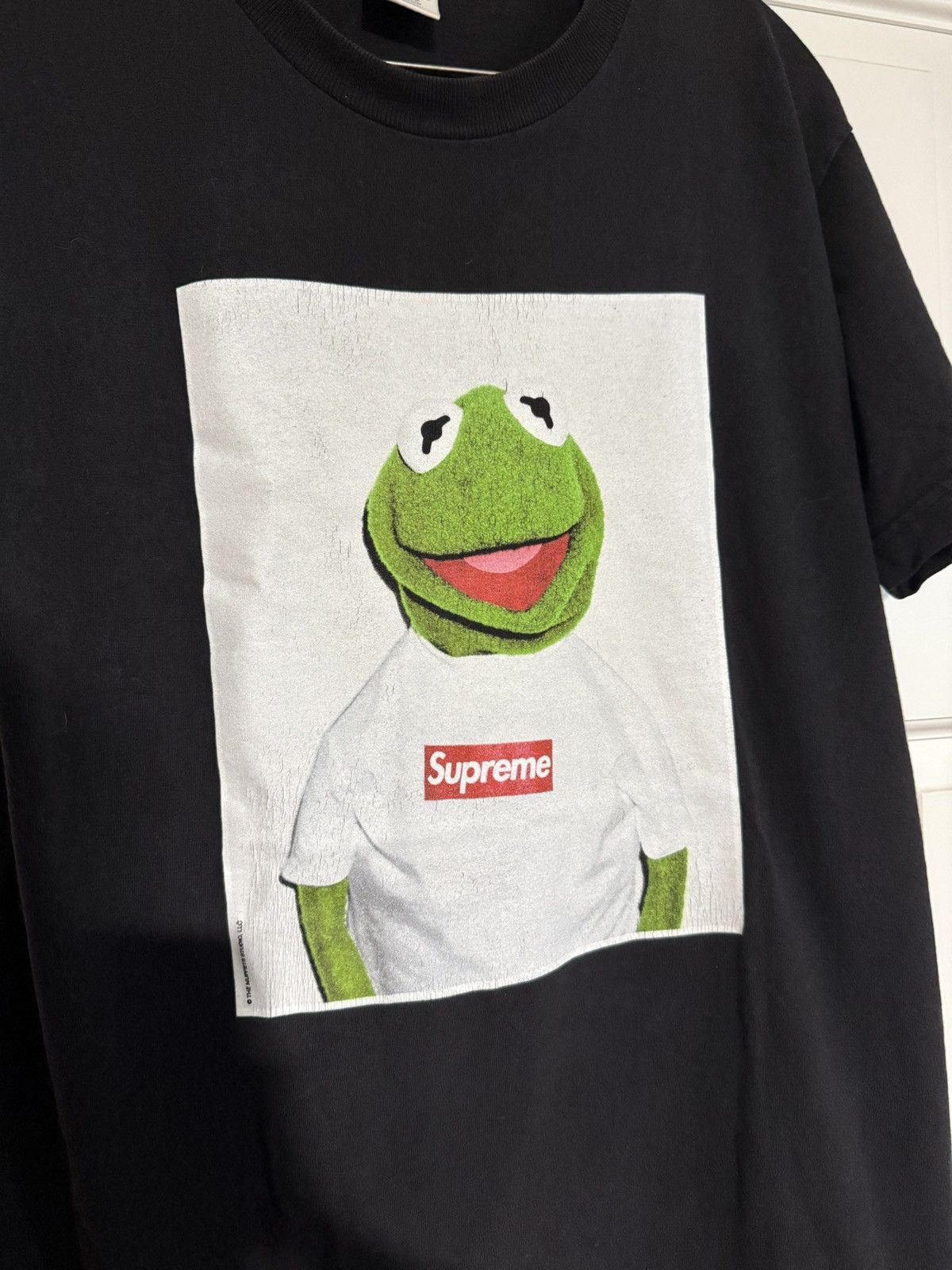 Supreme Supreme Black Kermit Photo T-Shirt Size US M / EU 48-50 / 2 - 2 Thumbnail