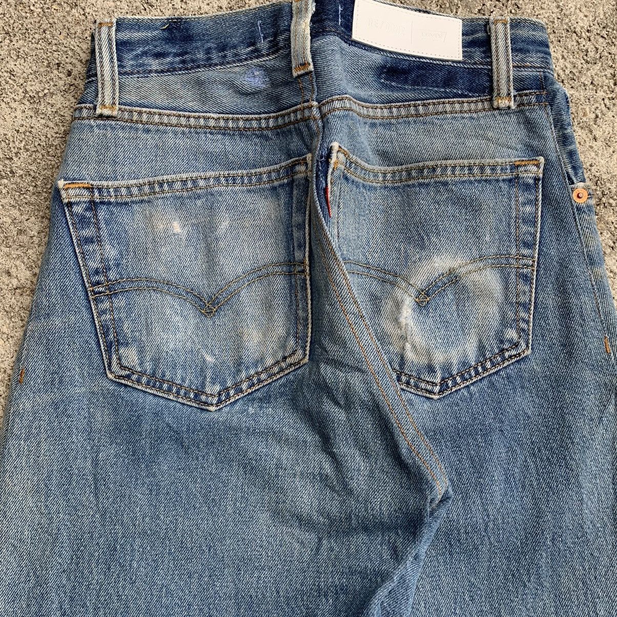 Levi's Vintage Clothing Vintage Levis Re/Done USA Wide Baggy Distressed Jeans W24 Size 24" / US 00 / IT 34 - 16 Thumbnail