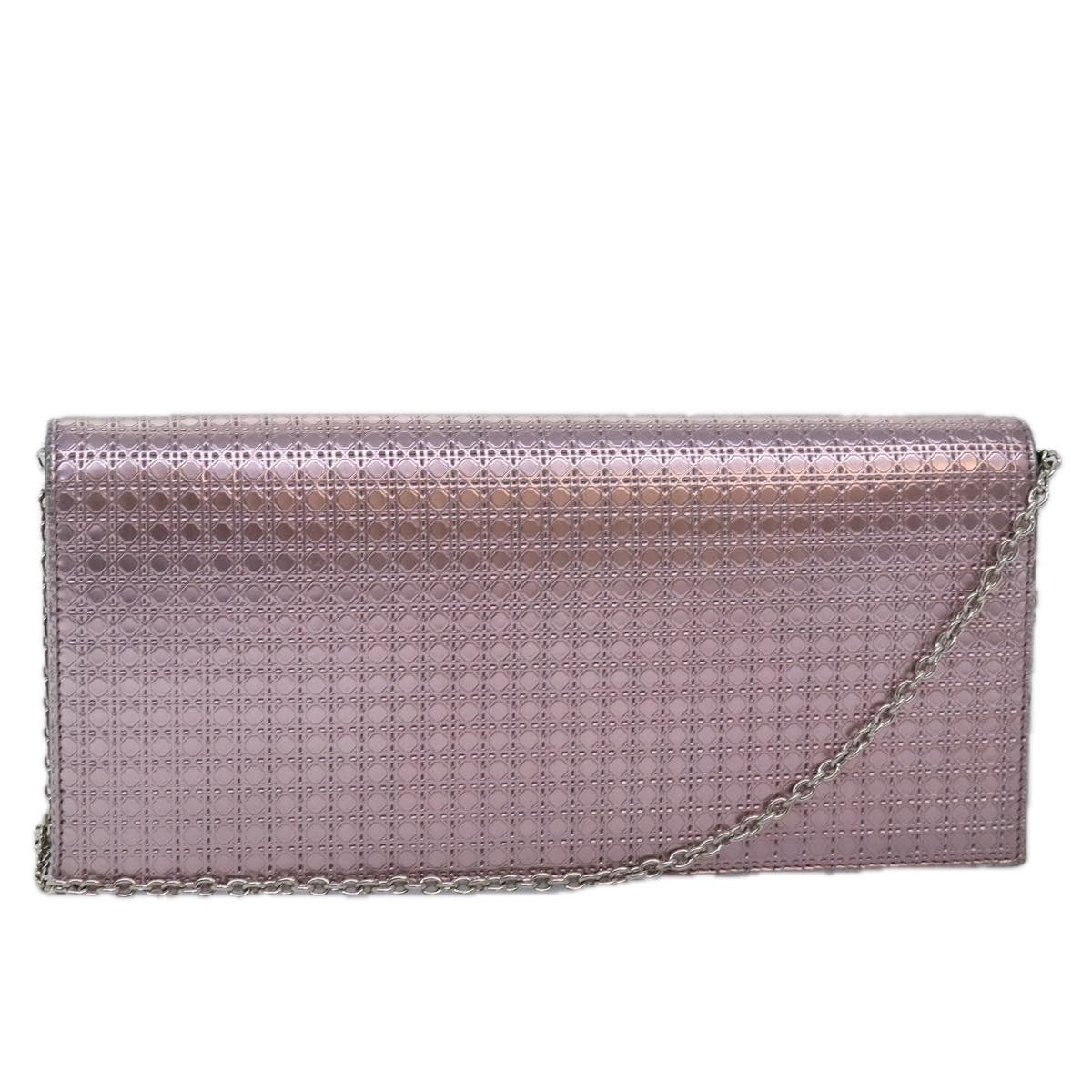 Dior DIOR Lady DIOR Canage Chain Shoulder Bag Pvc Pink Size ONE SIZE - 1 Thumbnail