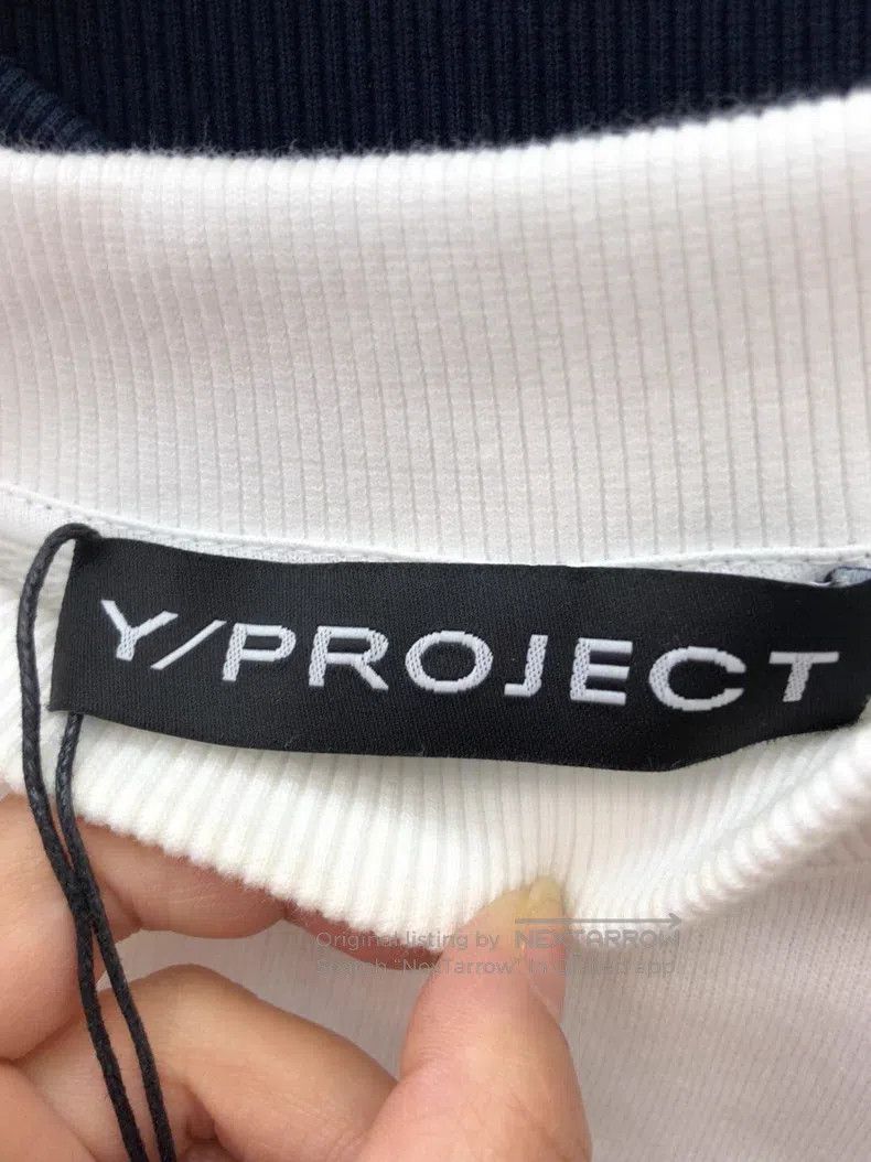 Y/Project Y/PROJECT SIze XXS White long-sleeved sweater Size US XXS / EU 40 - 3 Thumbnail