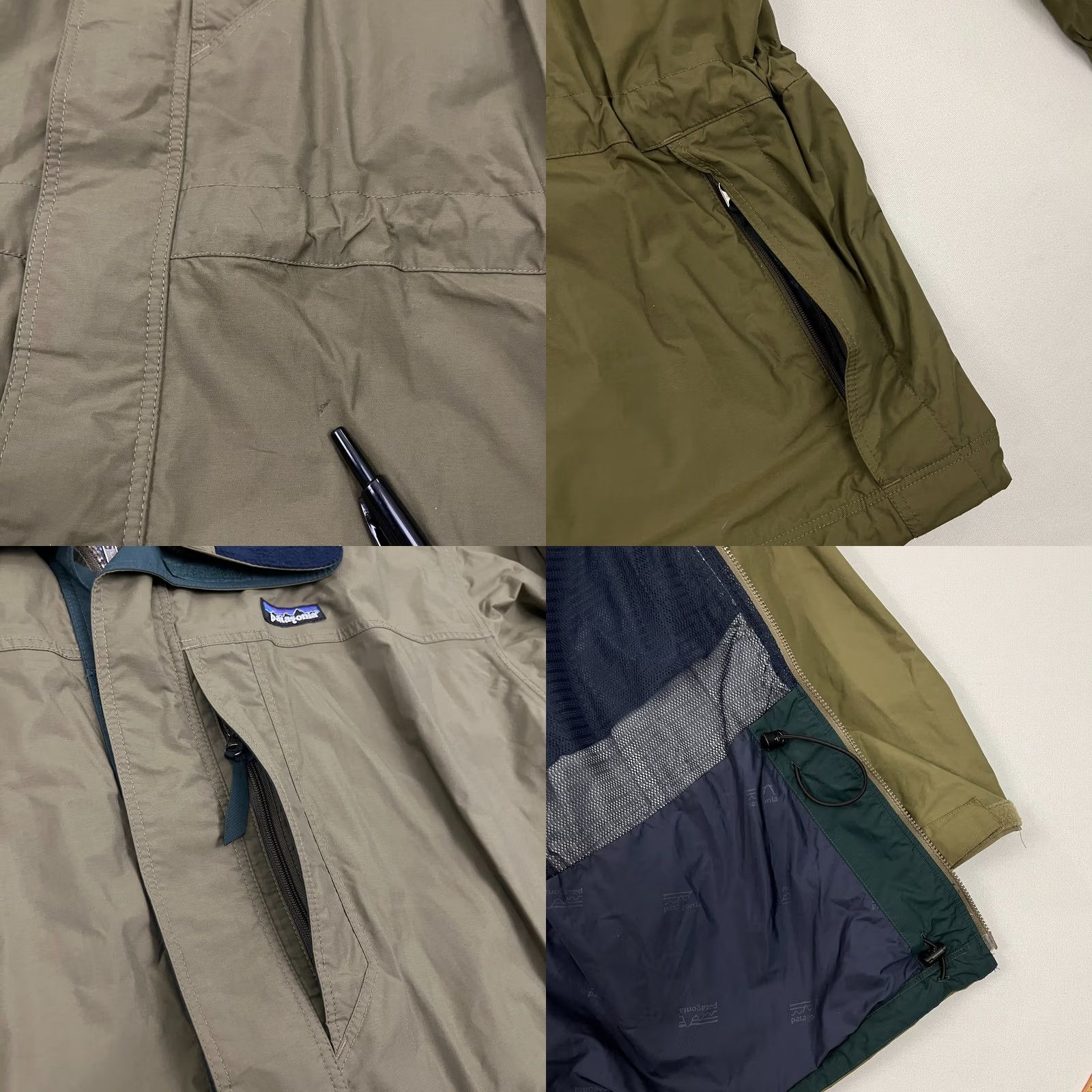 Patagonia Patagonia Jacket Mens L Green Nylon Windbreaker Hooded Stowaway Zip Pockets 83813 Size US L / EU 52-54 / 3 - 8 Thumbnail