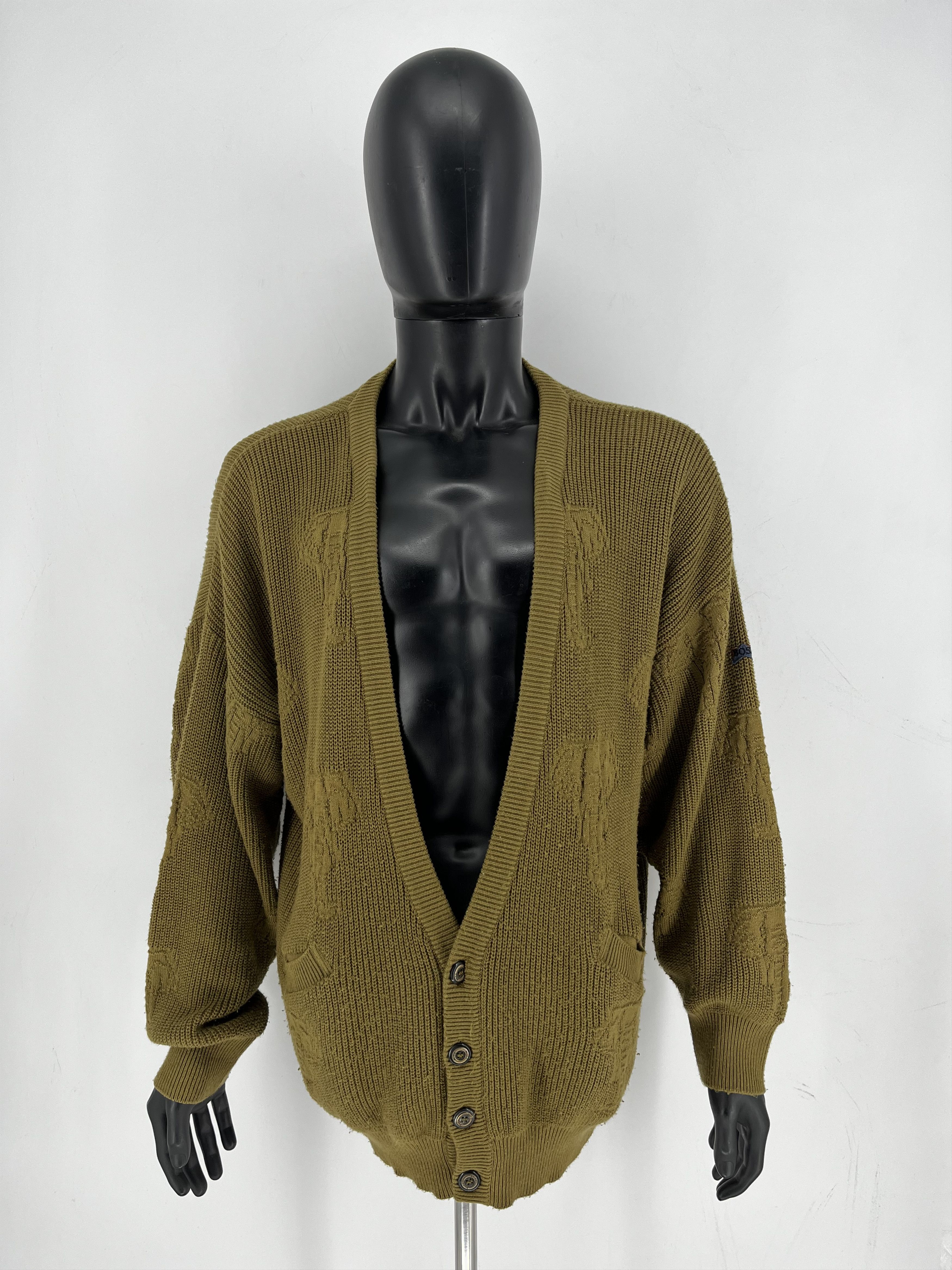 Hugo Boss Vintage Hugo Boss Archive Cardigan Vintage Abstract Size L Size US XL / EU 56 / 4 - 2 Thumbnail