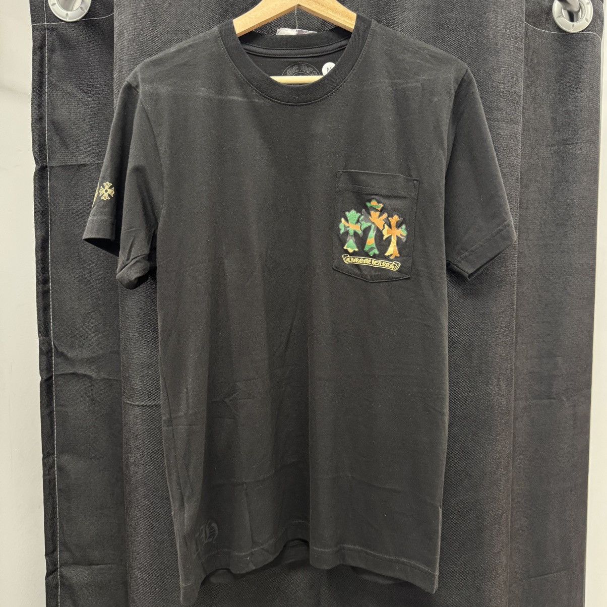 Chrome Hearts Chrome Hearts Camo Horseshoe Tee Black Size US M / EU 48-50 / 2 - 1 Thumbnail