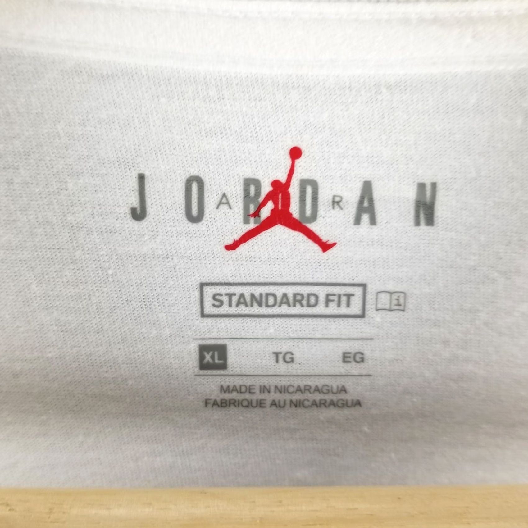 Nike Nike Jordan Jumpman BBQ 2022 Shirt XL White Crew Neck Short Sleeve Men T-Shirt Jordan Jumpman Sports World Headquarters Exclusive Tee Size US XL / EU 56 / 4 - 3 Thumbnail