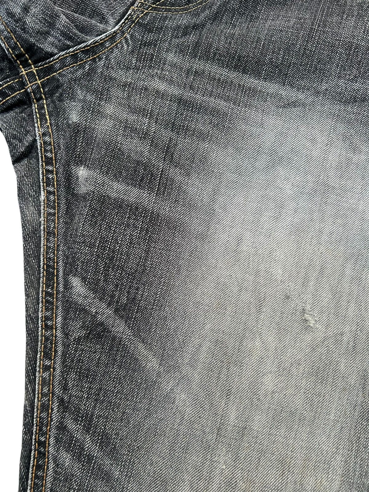 Kapital Thrashed Vintage Edwin 505V Selvedge Denim Jeans Size US 36 / EU 52 - 10 Thumbnail