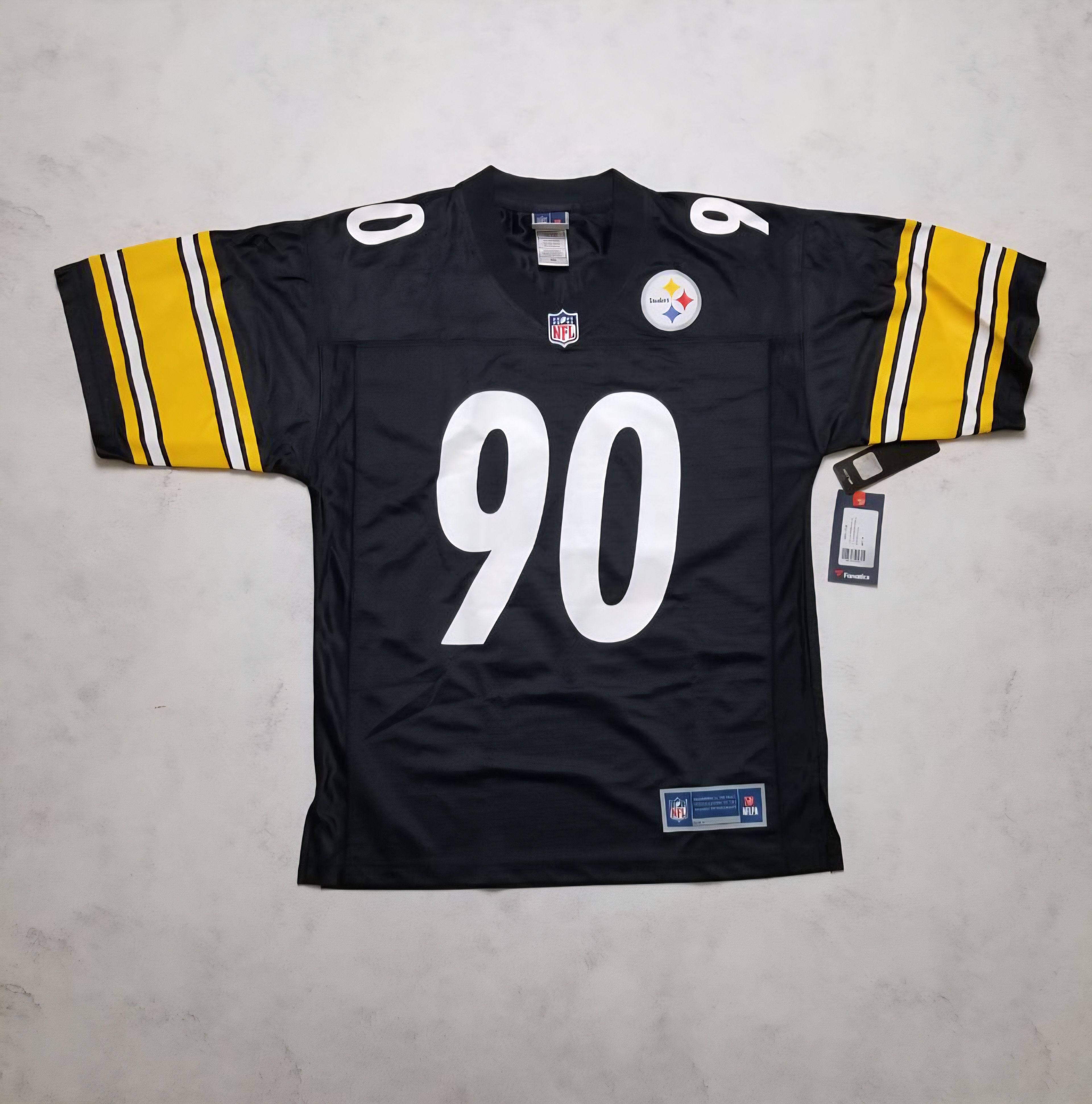 Pro Line FANATICS Pittsburgh Steelers #90 T.J. Watt Home Jersey Size US M / EU 48-50 / 2 - 1 Thumbnail