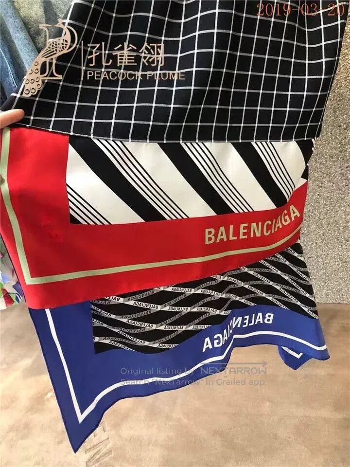 Balenciaga Balenciaga Asymmetric Plaid Shirt Dress. Size US M / EU 48-50 / 2 - 4 Thumbnail