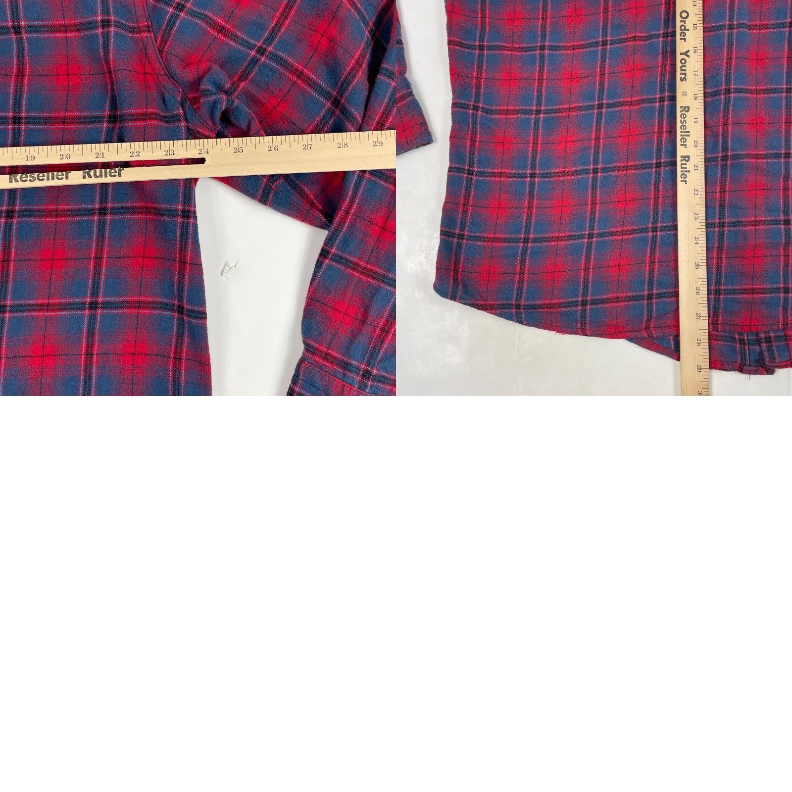Wrangler Wrangler Shirt Mens XL Red Wrancher Pearl Snap Flannel Western Cowboy Shirt Size US XL / EU 56 / 4 - 9 Thumbnail