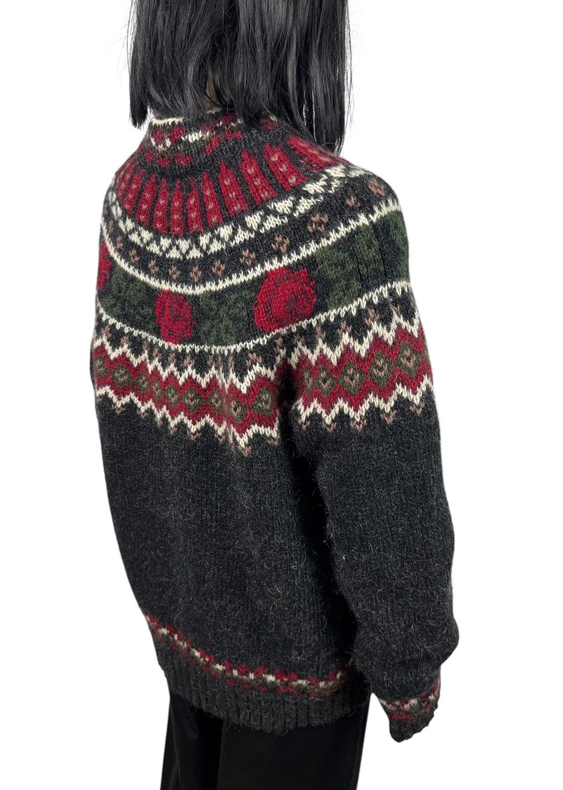 Woolrich Woolen Mills Woolrich Wool Sweater Handknit Vintage Button Up size L Size L / US 10 / IT 46 - 9 Thumbnail