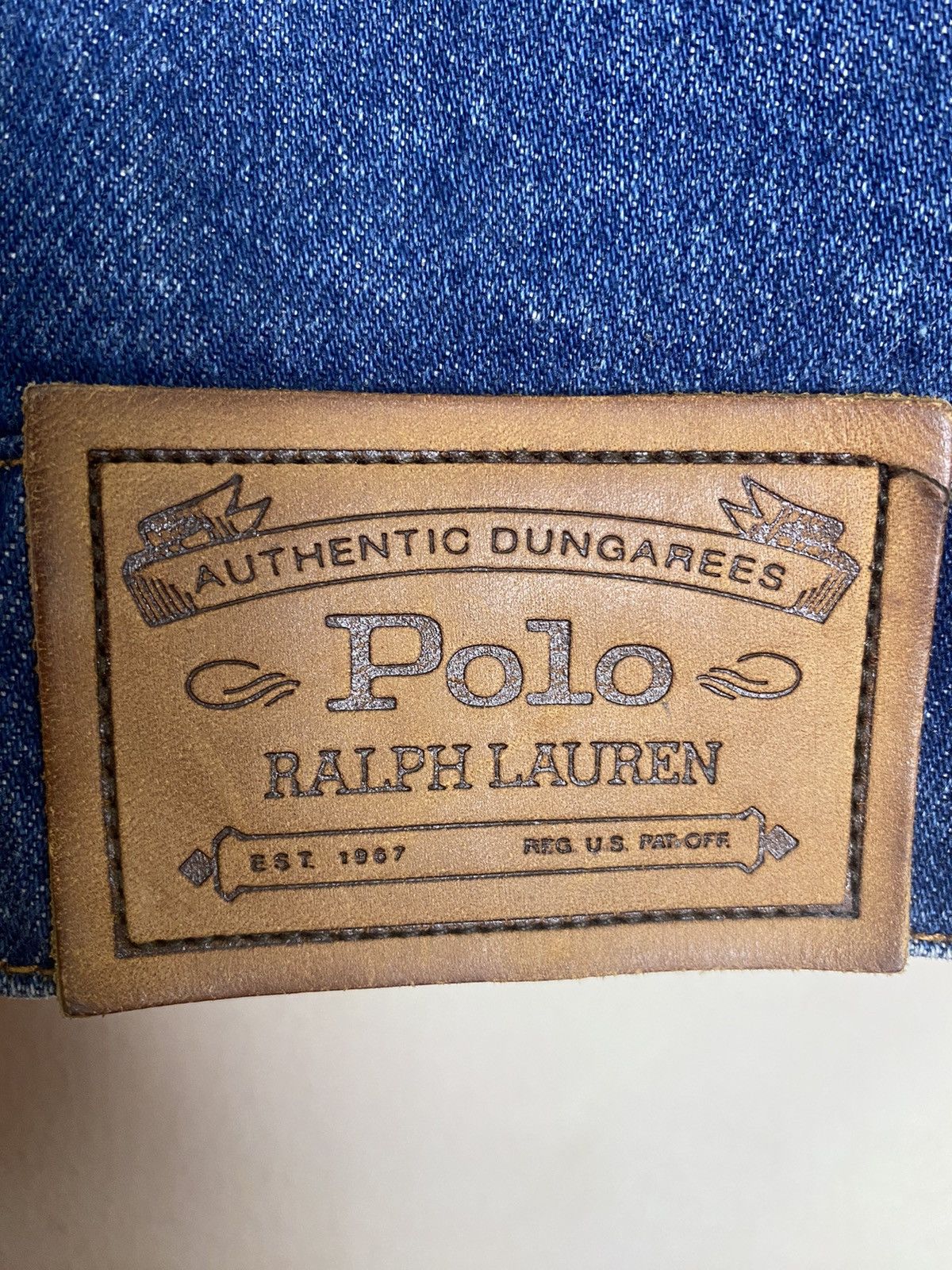 Polo Ralph Lauren Vintage Polo Ralph Lauren Denim Trucker Jacket Size US L / EU 52-54 / 3 - 10 Thumbnail