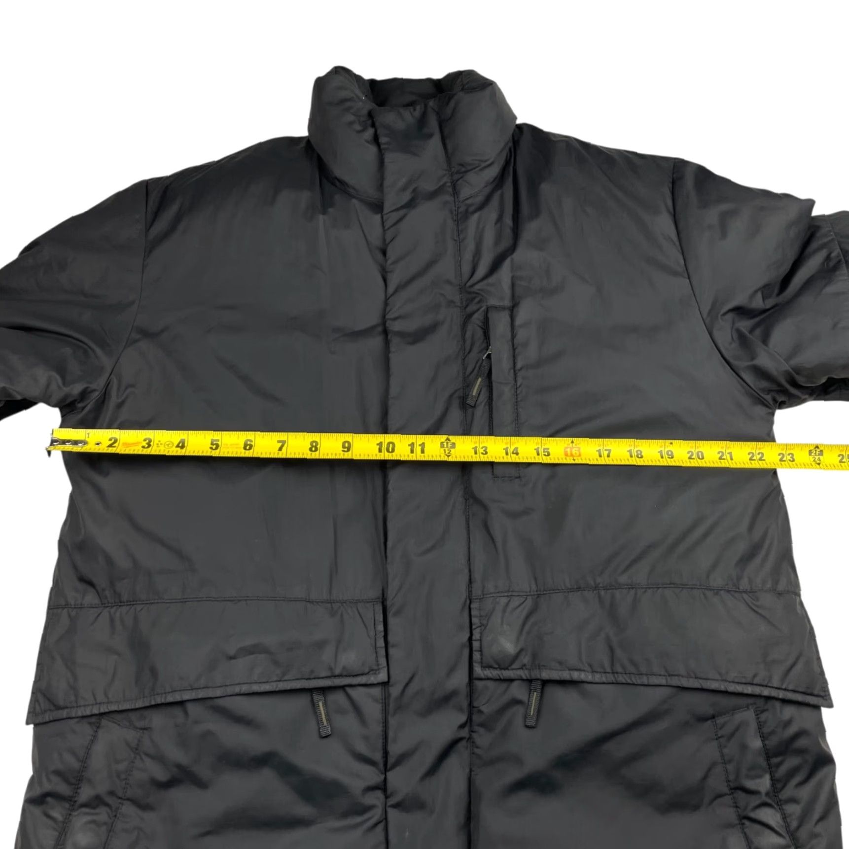 Banana Republic Banana Republic Men’s Parka Jacket Full Zip Down Insulated Puffer Black Medium Jacket, Regular Fit, Polyester Lined, Coat Casual Size US M / EU 48-50 / 2 - 7 Thumbnail