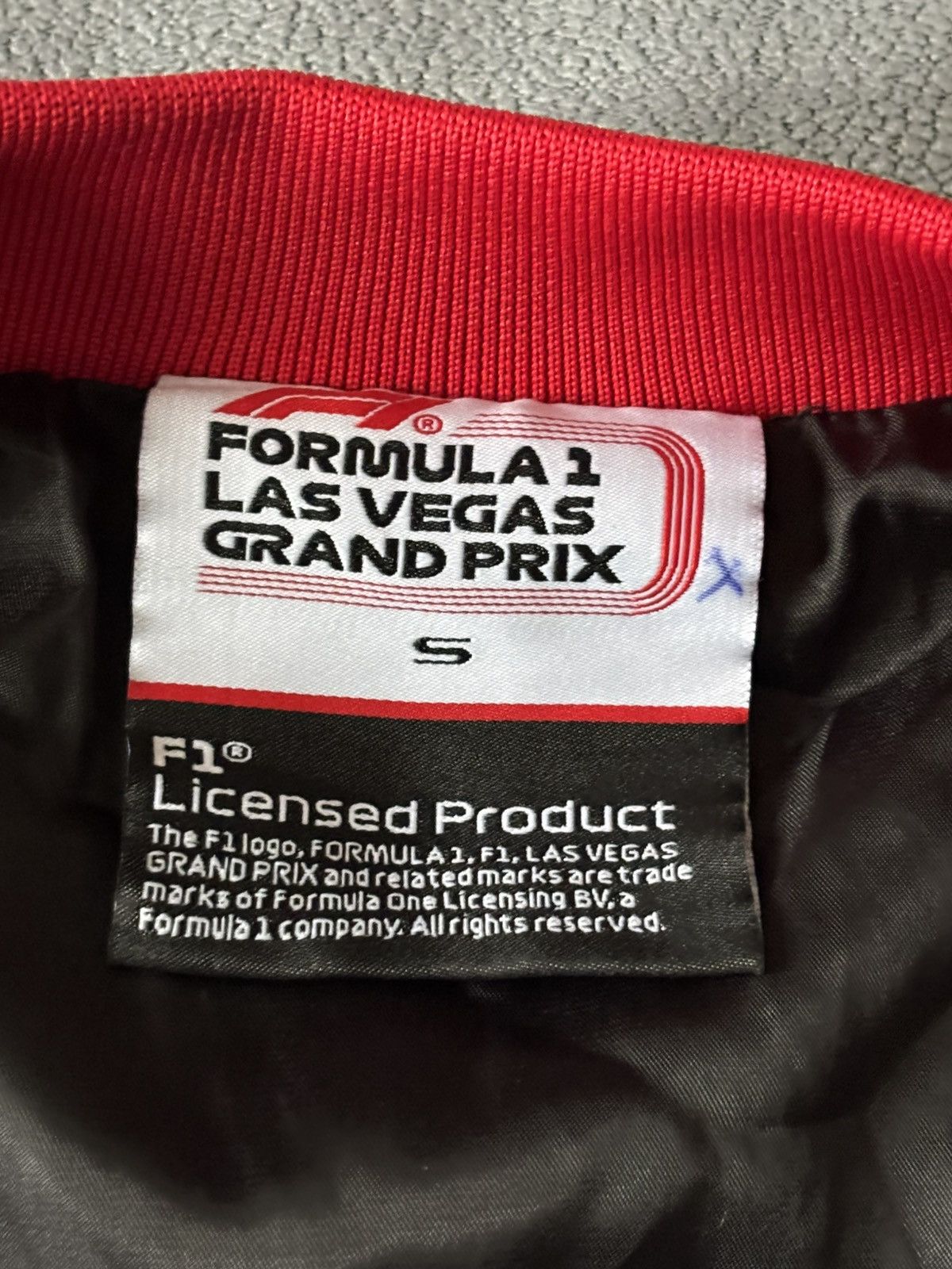 Formula 1 Formula 1 Grand Prix Las Vegas 2023 Sequined Bomber Jacket Size US S / EU 44-46 / 1 - 8 Thumbnail