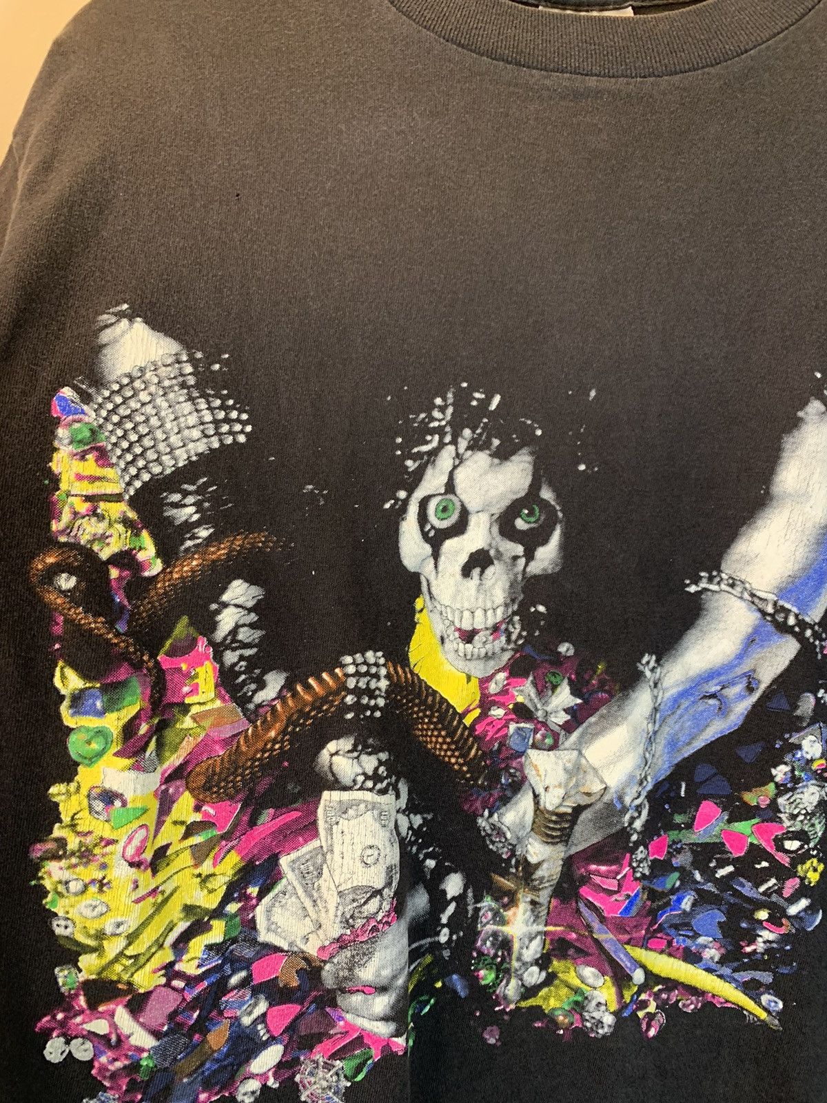 Band Tees × Brockum × Vintage *RARE* Vintage 1991 Alice Cooper Hey Stoopid Band Tour Shirt Size US L / EU 52-54 / 3 - 7 Thumbnail
