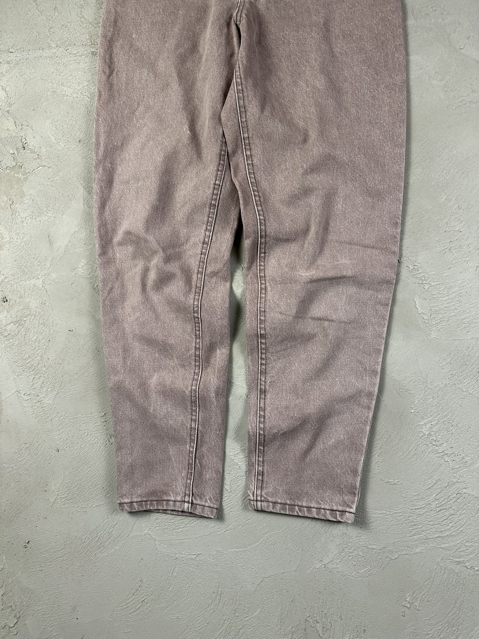 Lee 80s Vintage Lee Oversized Denim Pants Washed Rare Size US 28 / EU 44 - 6 Thumbnail