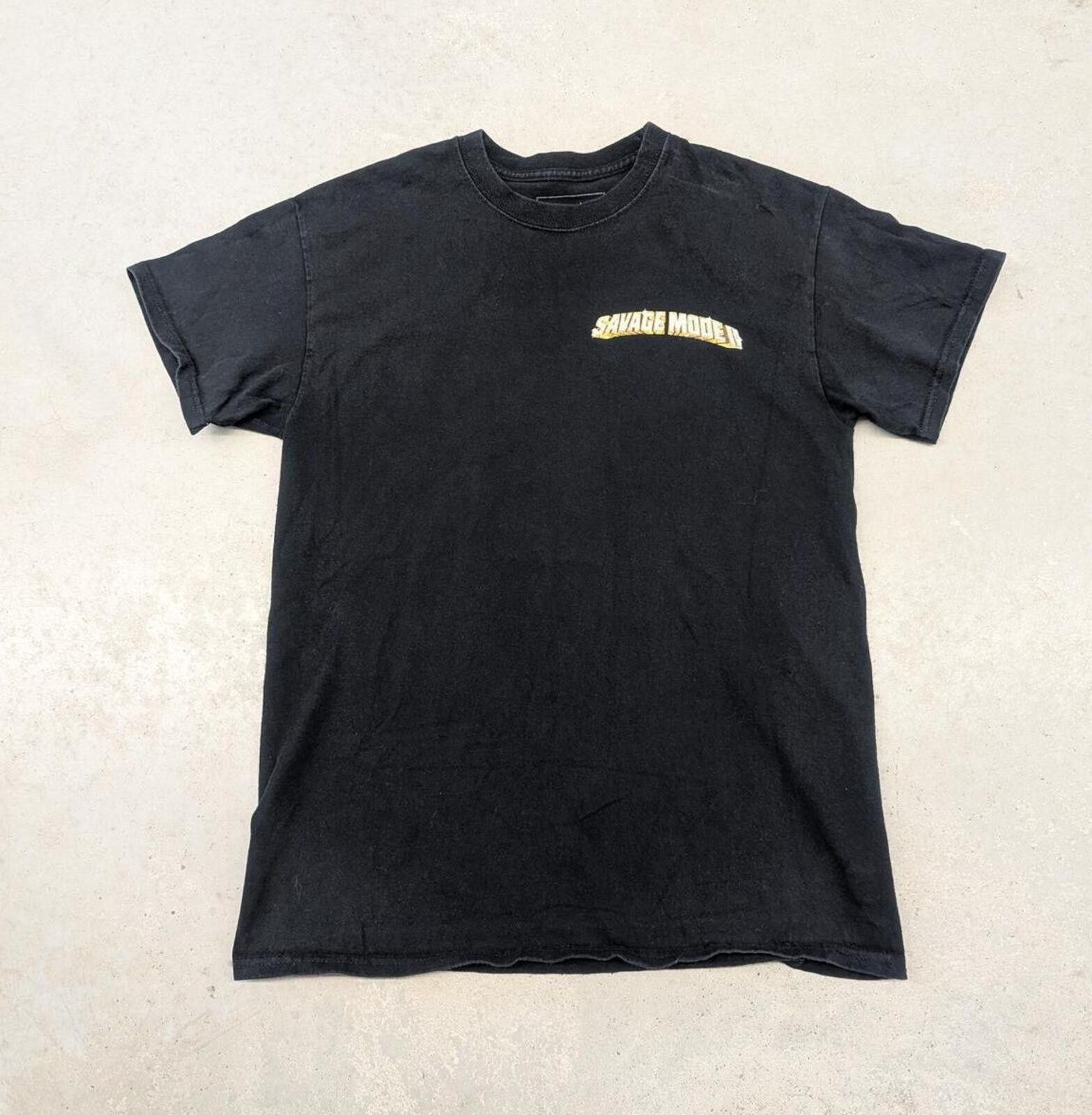 October's Very Own 21 Savage and Metro Boomin Savage Mode 2 Album promo T-shirt Size US M / EU 48-50 / 2 - 3 Thumbnail
