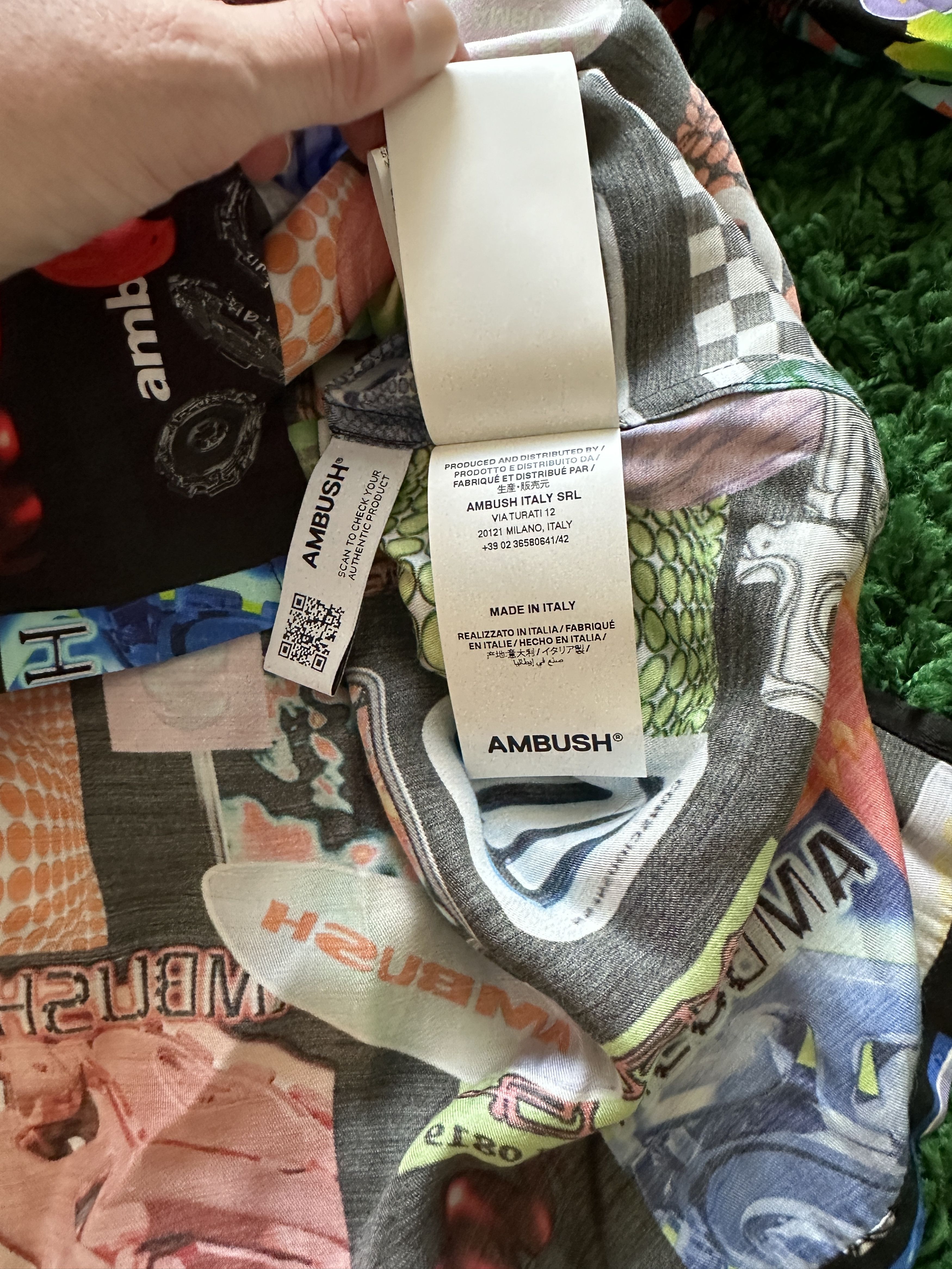 Ambush Design Ambush Sticker Bowling Shirt Size US M / EU 48-50 / 2 - 6 Thumbnail