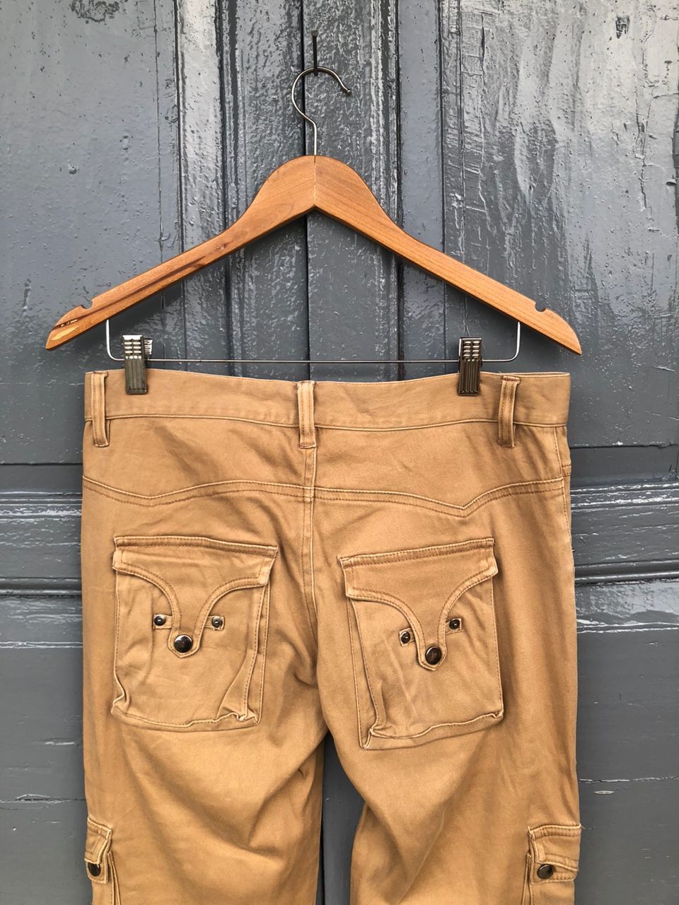 Japanese Brand Garhina stretchable cargo multipocket pants Size US 32 / EU 48 - 4 Thumbnail