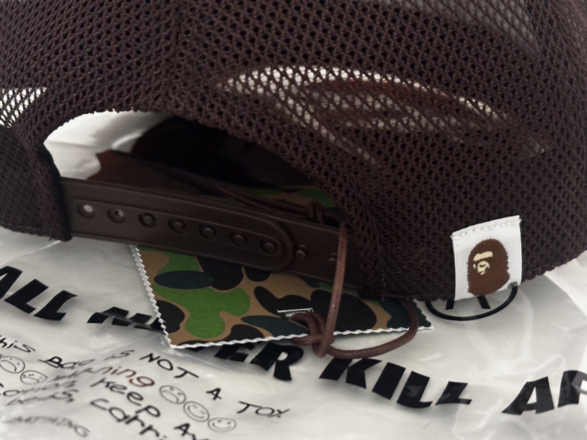 Bape Authentic ape bape 1st camo college cap trucker hat new Size ONE SIZE - 4 Thumbnail