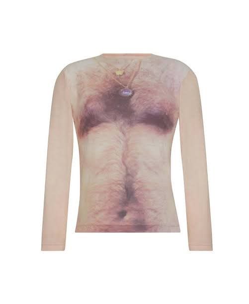 Walter Van Beirendonck FW1996 Runway W&LT Finally Chesthair Sweatshirt Size US M / EU 48-50 / 2 - 7 Thumbnail