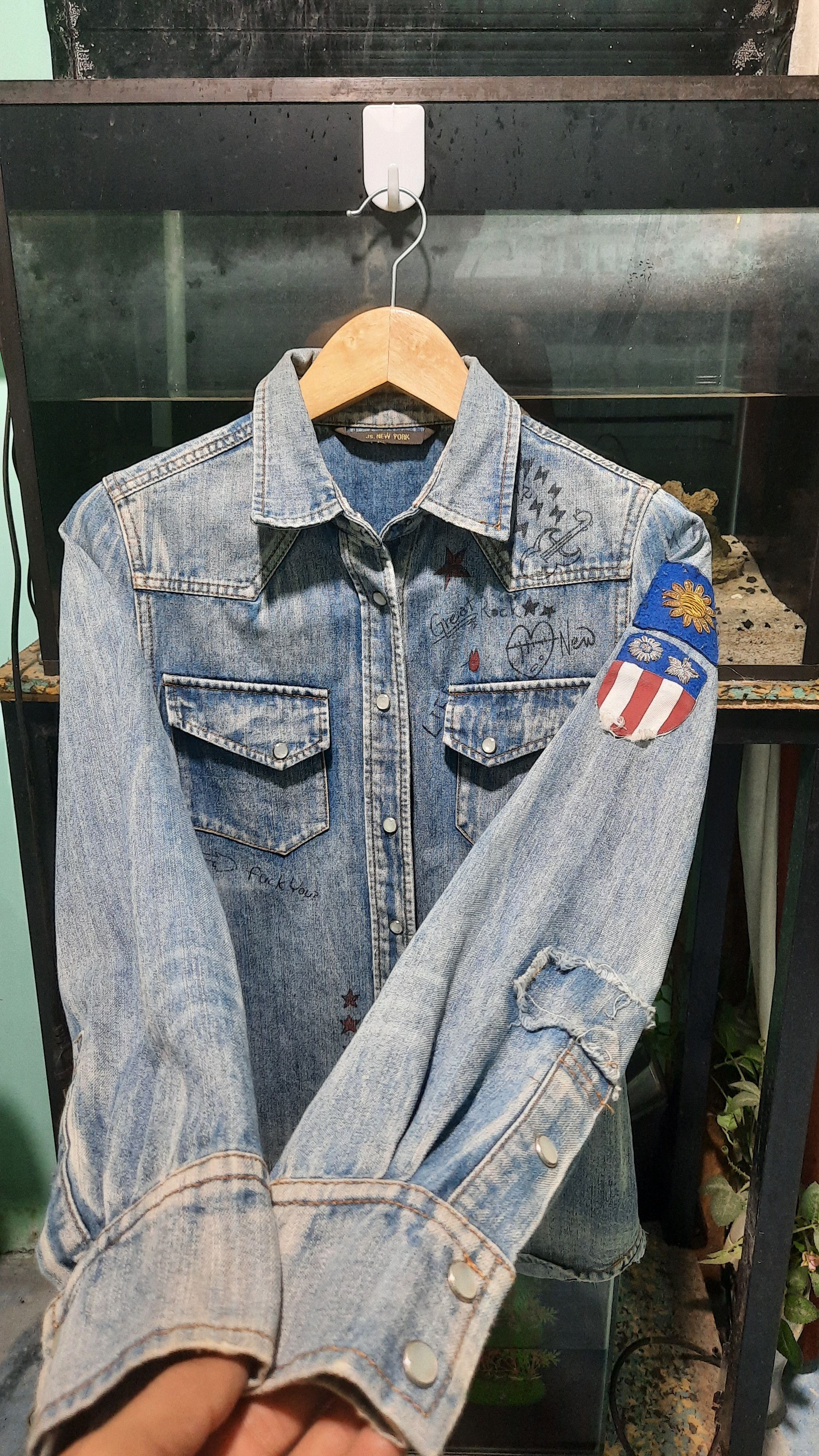 Hysteric Glamour × Japanese Brand Histeric glamour "Great rockstar" Size US M / EU 48-50 / 2 - 2 Thumbnail