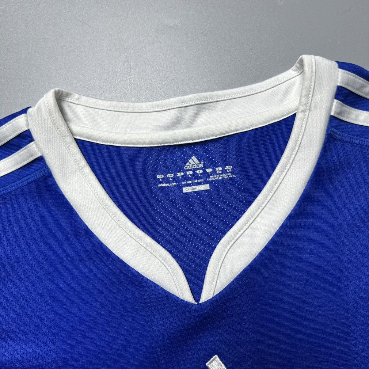 Adidas ARGENTINA ADIDAS 2010 WORLD CUP SOCCER AWAY JERSEY #10 MESSI Size US L / EU 52-54 / 3 - 6 Thumbnail