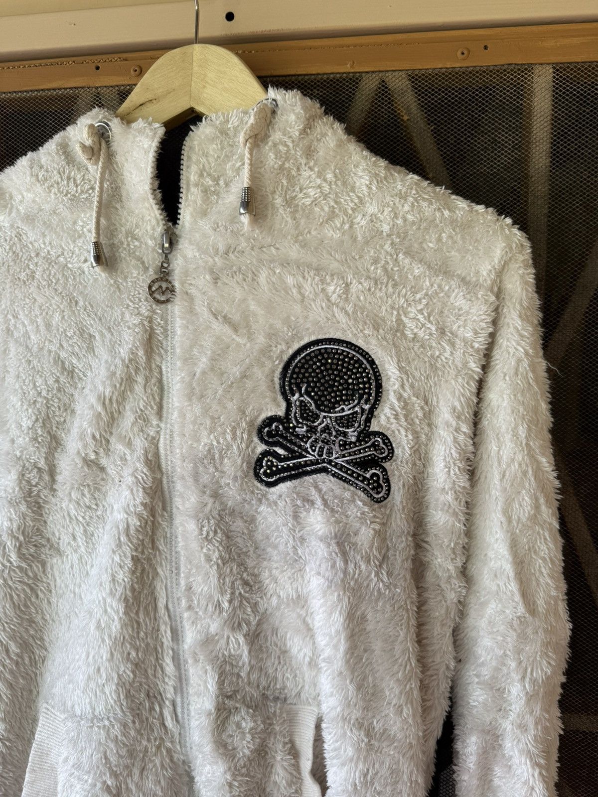 Hysteric Glamour Faux fur hoodie fleece skull Size US L / EU 52-54 / 3 - 4 Thumbnail