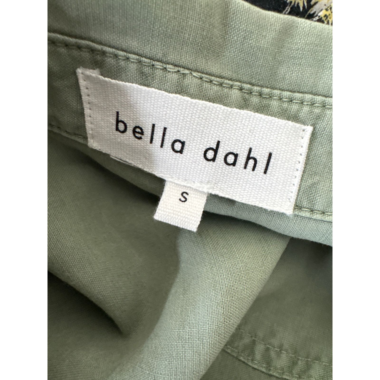 Bella Dahl BELLA DAHL Utility Short Sleeve Button Up Jumpsuit Small Size 26" / US 2 / IT 38 - 6 Thumbnail