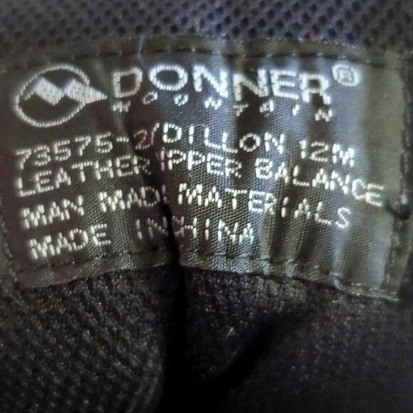 Vintage Donner Mountain Dillon Sz. 12 Brown Leather Hiking Boot Size US 12 / EU 45 - 8 Thumbnail
