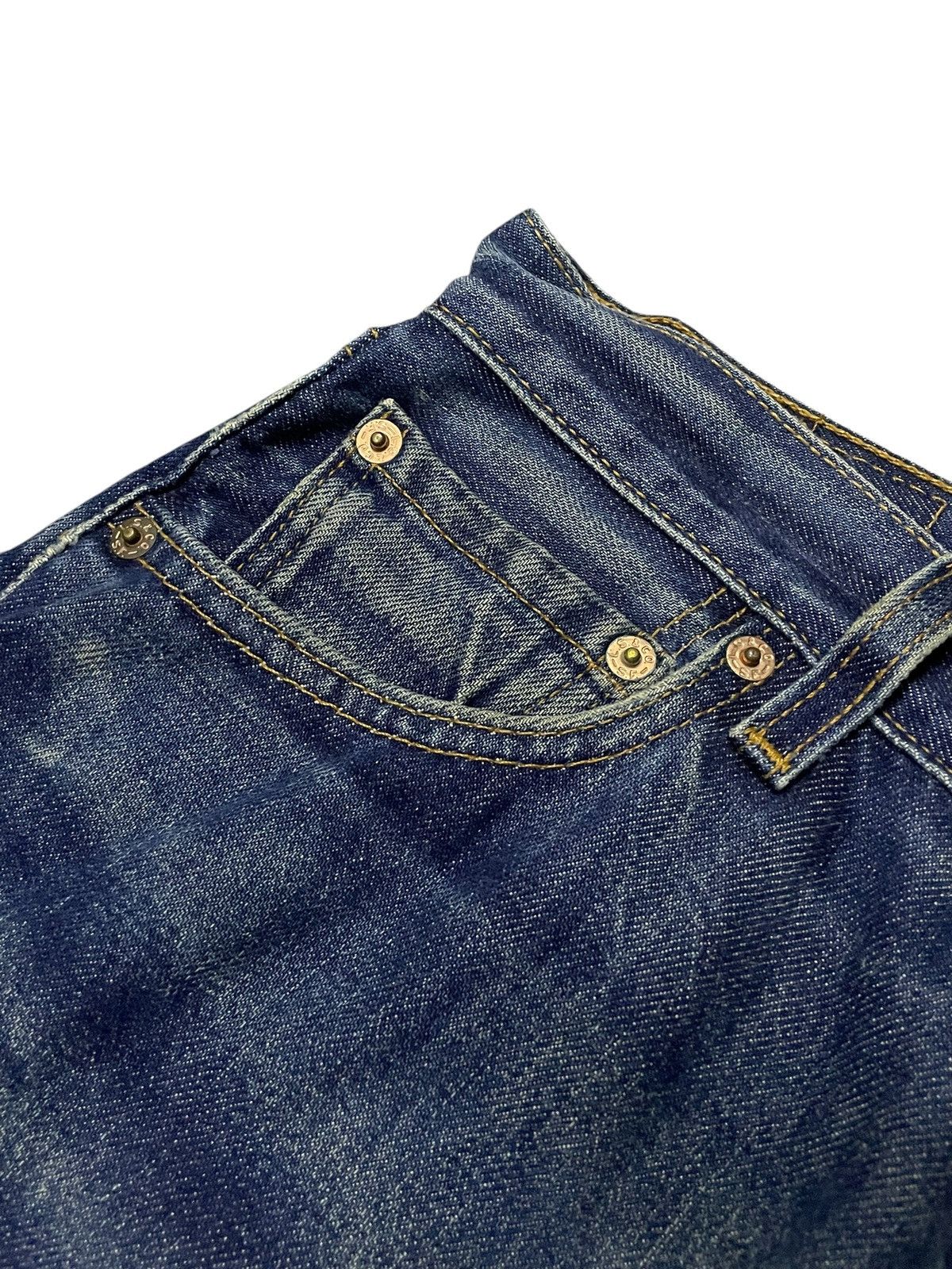 Levi's × Vintage Vintage Levis 501XX Faded Mud Wash Distressed Jeans Size US 30 / EU 46 - 12 Thumbnail