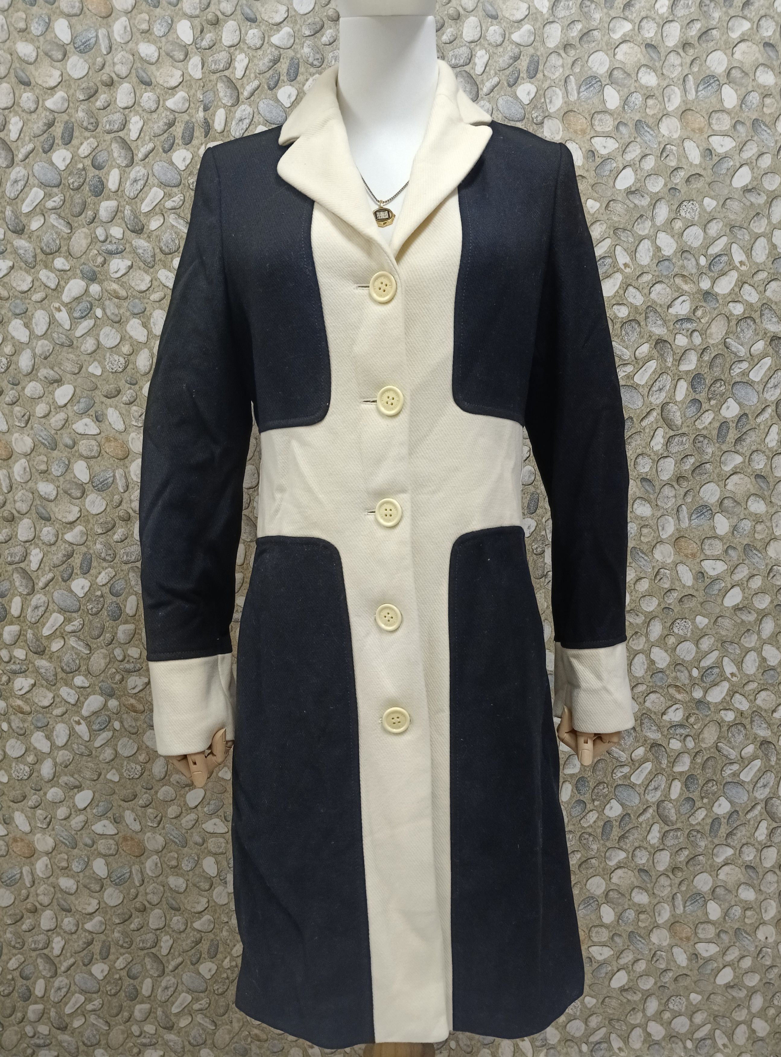 Moschino MOSCHINO WOOL TRENCH COAT Size S / US 4 / IT 40 - 2 Thumbnail