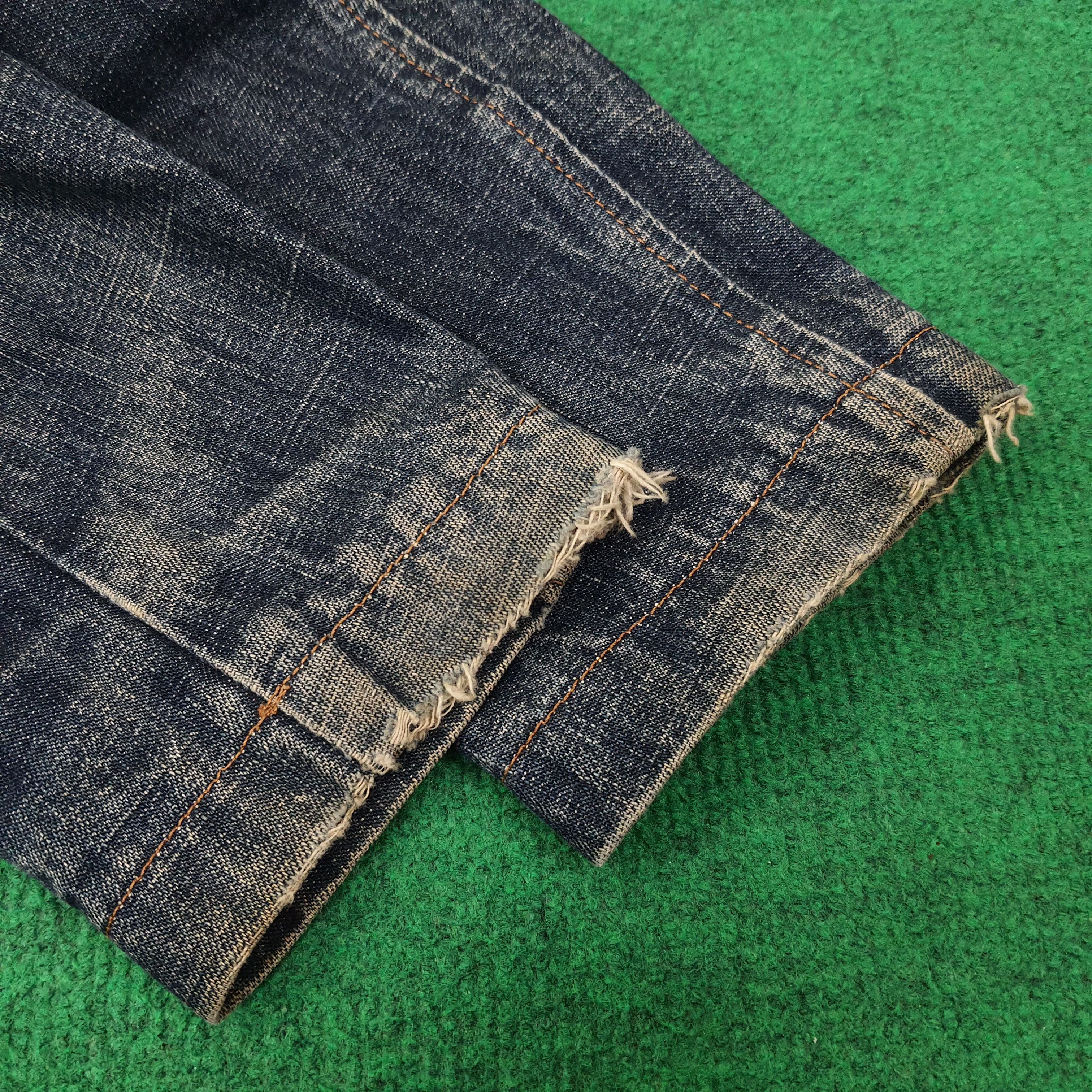 Miu Miu Vintage Miu Miu by Prada Denim Fiammato Blazer C256N2 Size XS / US 0-2 / IT 36-38 - 11 Thumbnail