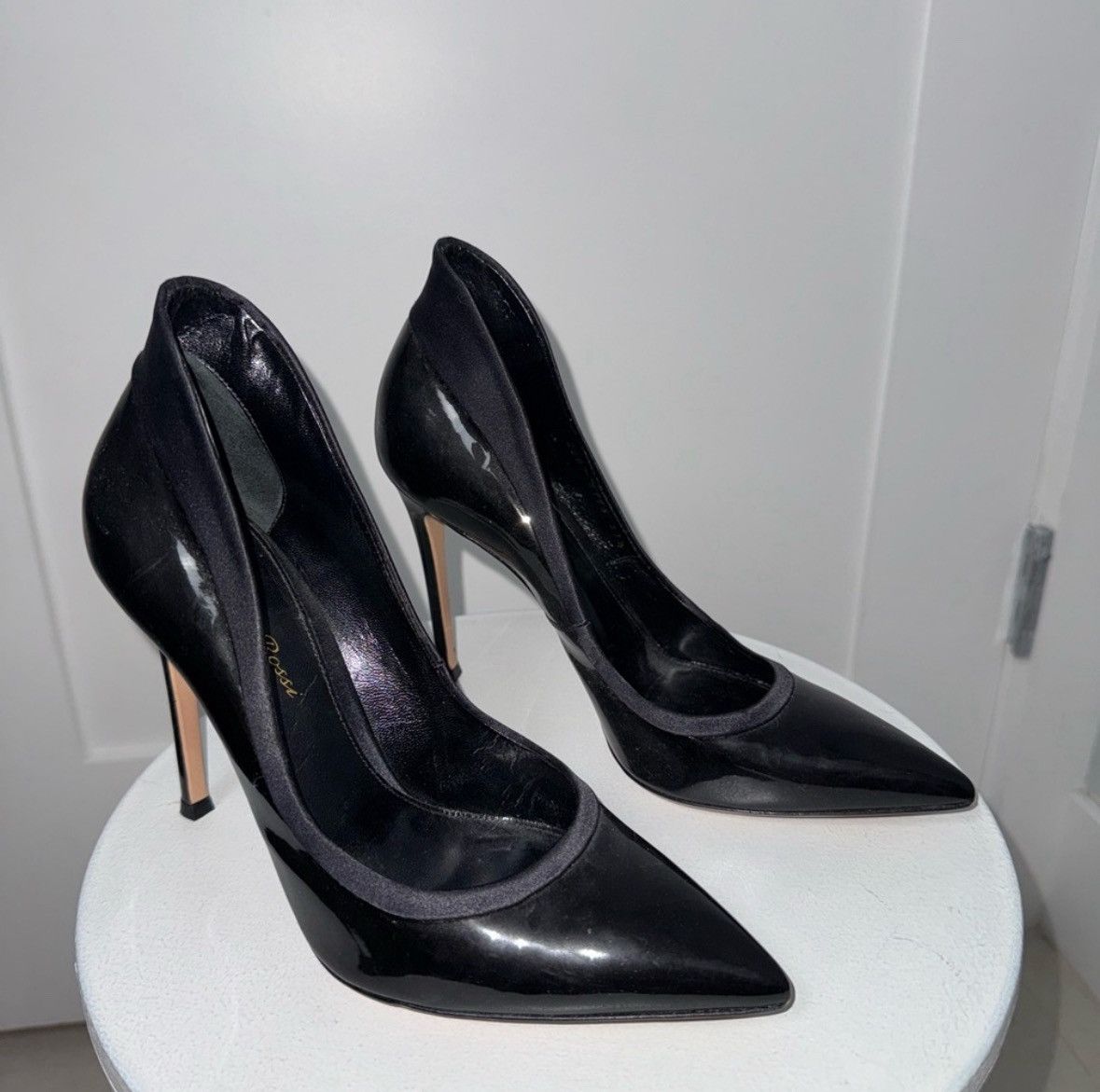 Gianvito Rossi Gianvito Rossi Tuxedo 100mm Leather Pumps/7.5 Size US 7.5 / IT 37.5 - 4 Thumbnail