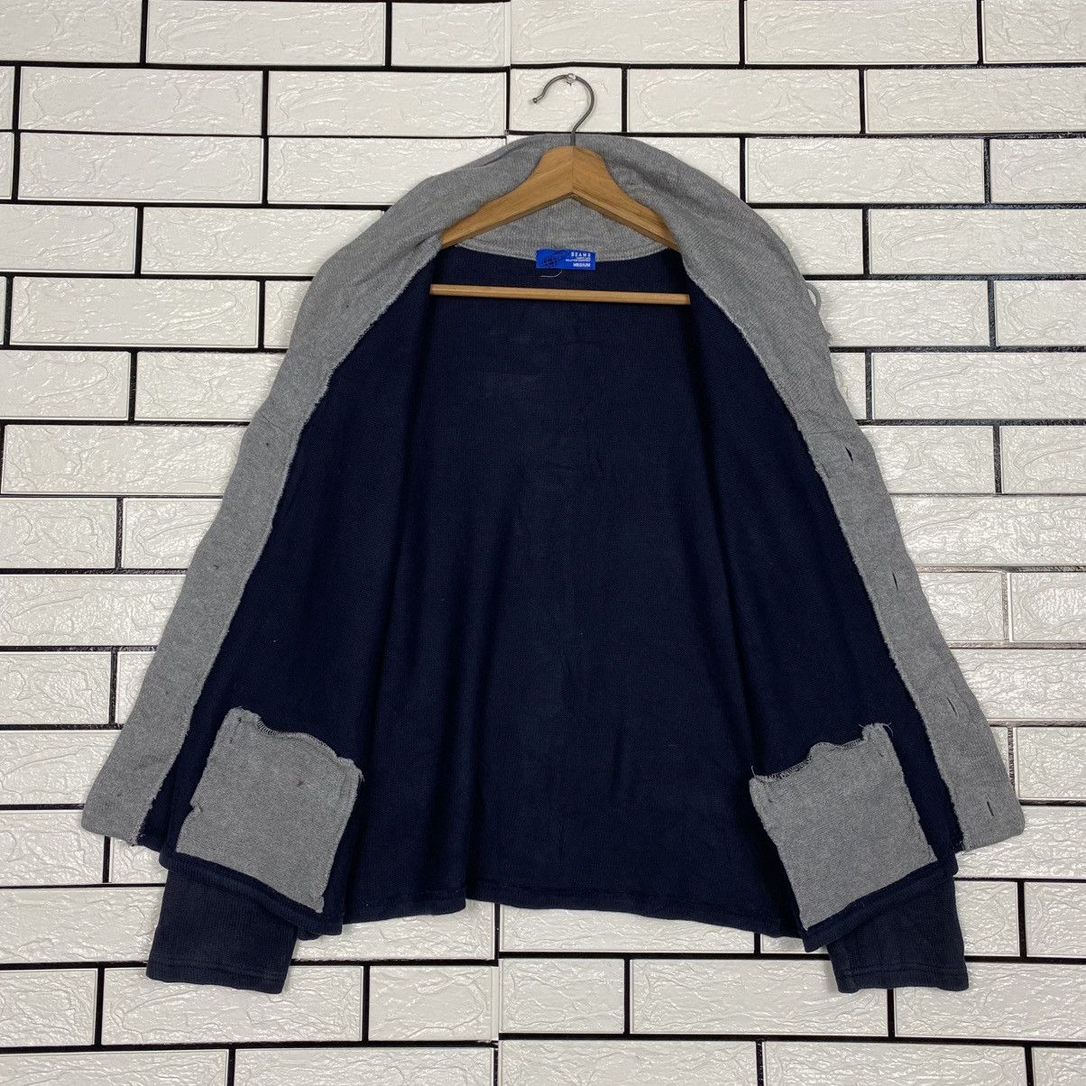 Beams Japan 📌Vintage Cardigan Bomber Jacket Beams Japan Issey Miyake Size US M / EU 48-50 / 2 - 14 Thumbnail