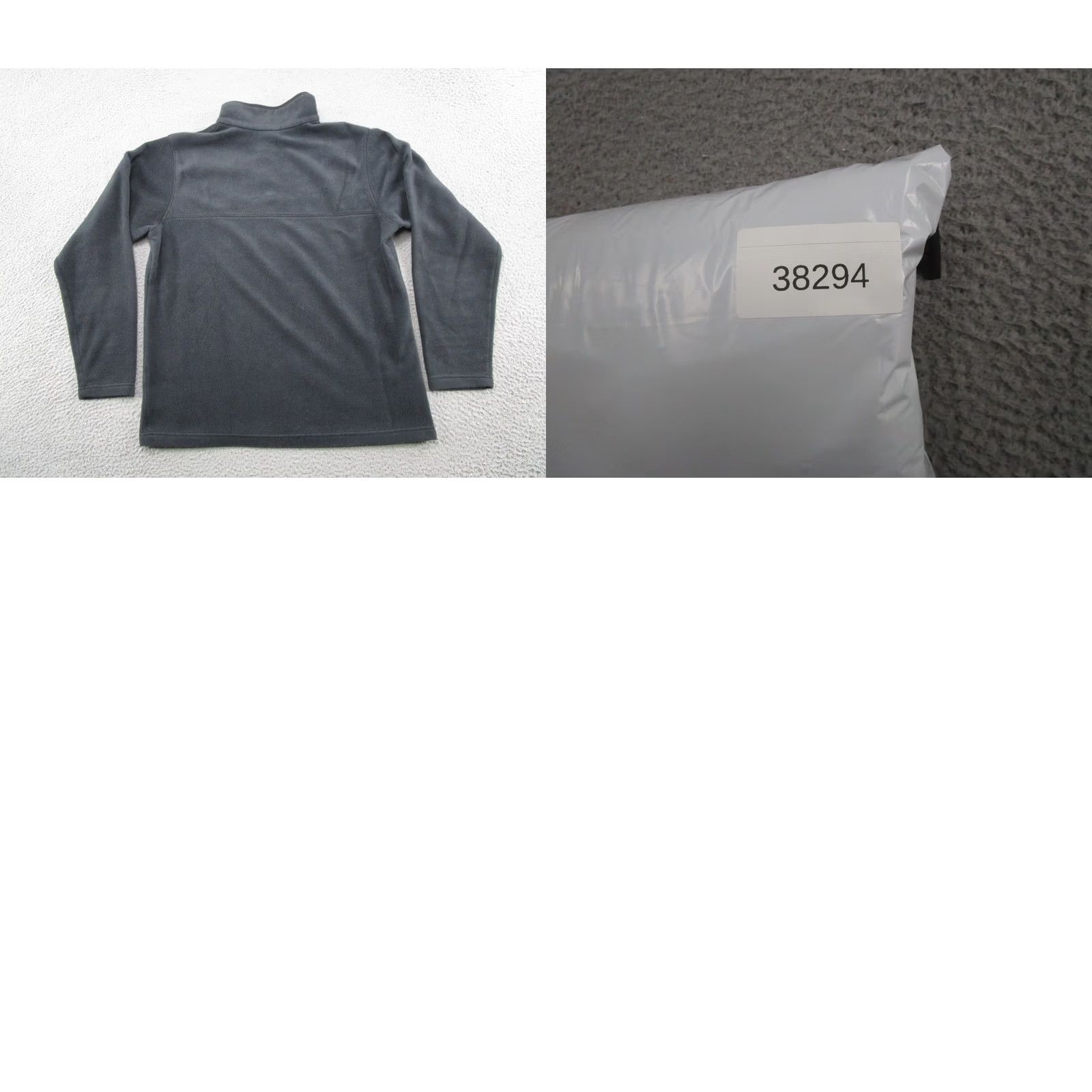 Logo 7 Columbia Mens Black Full Zip Fleece Jacket Size L Logo Zipper Regular Stand-Up Collar Outdoor Hiking Walking 90s Event Vintage N/A Size US L / EU 52-54 / 3 - 9 Thumbnail